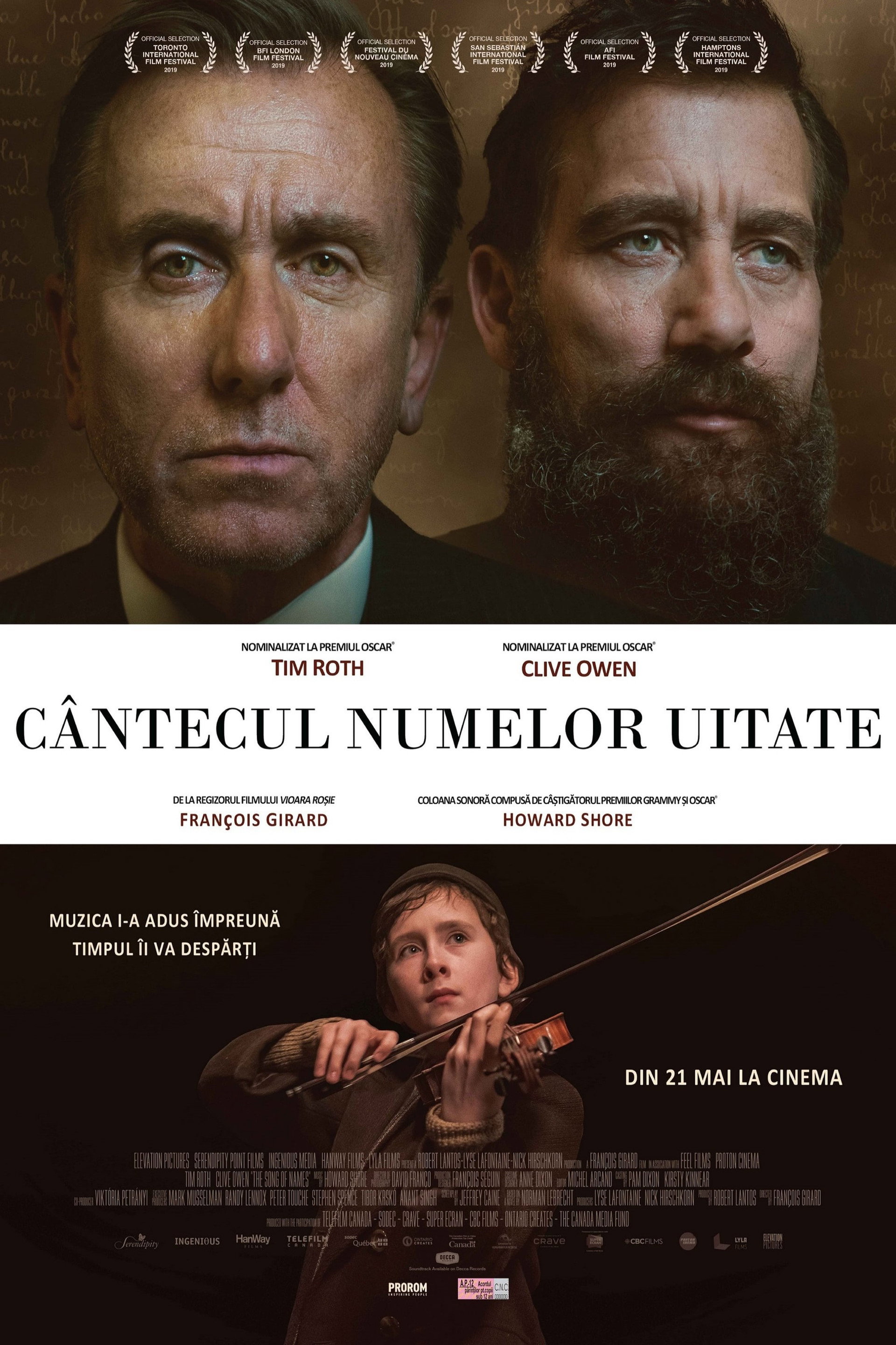 Cântecul numelor uitate