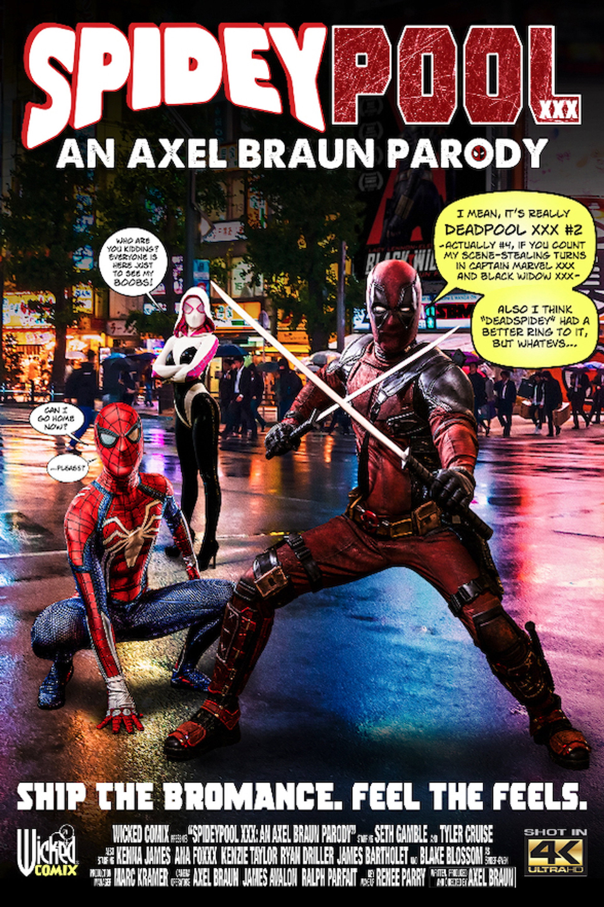 SpideyPool XXX: Bir Axel Braun Parodisi