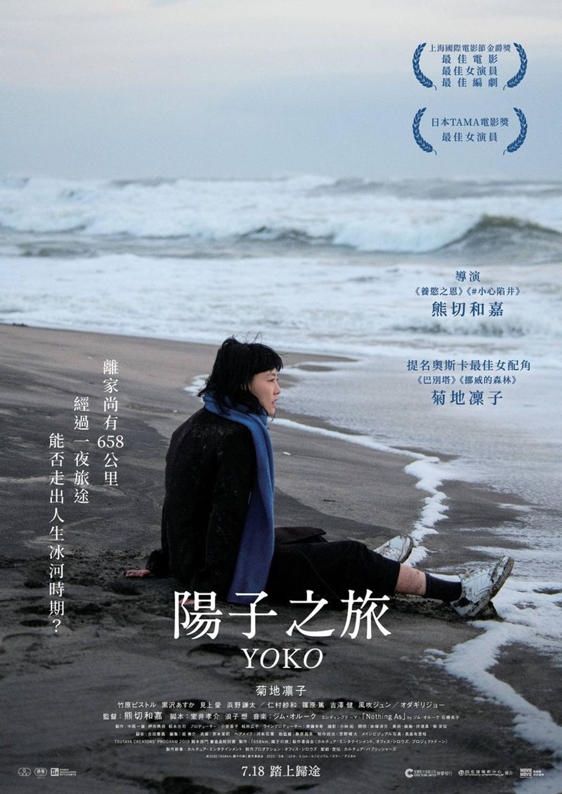 658公里，阳子的旅途
