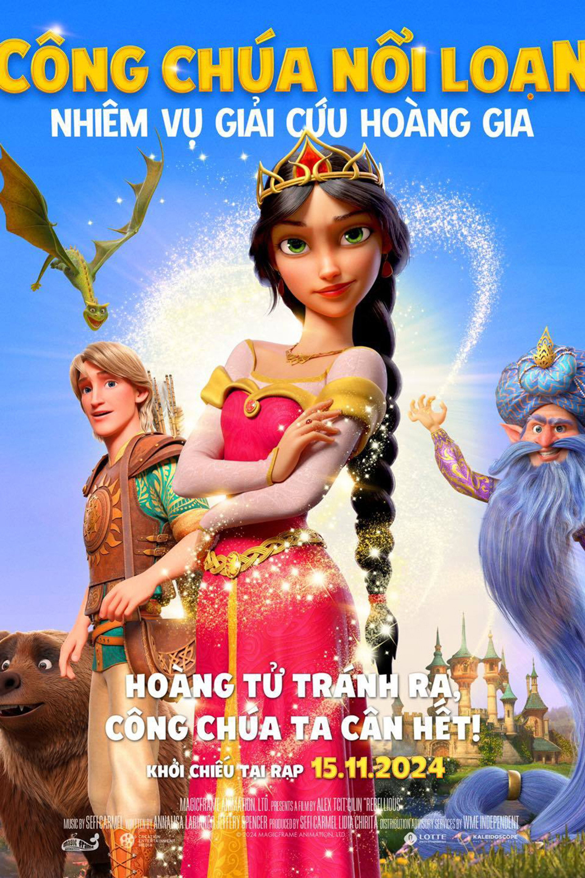 Công Chúa Nổi Loạn: Nhiệm Vụ Giải Cứu Hoàng Gia