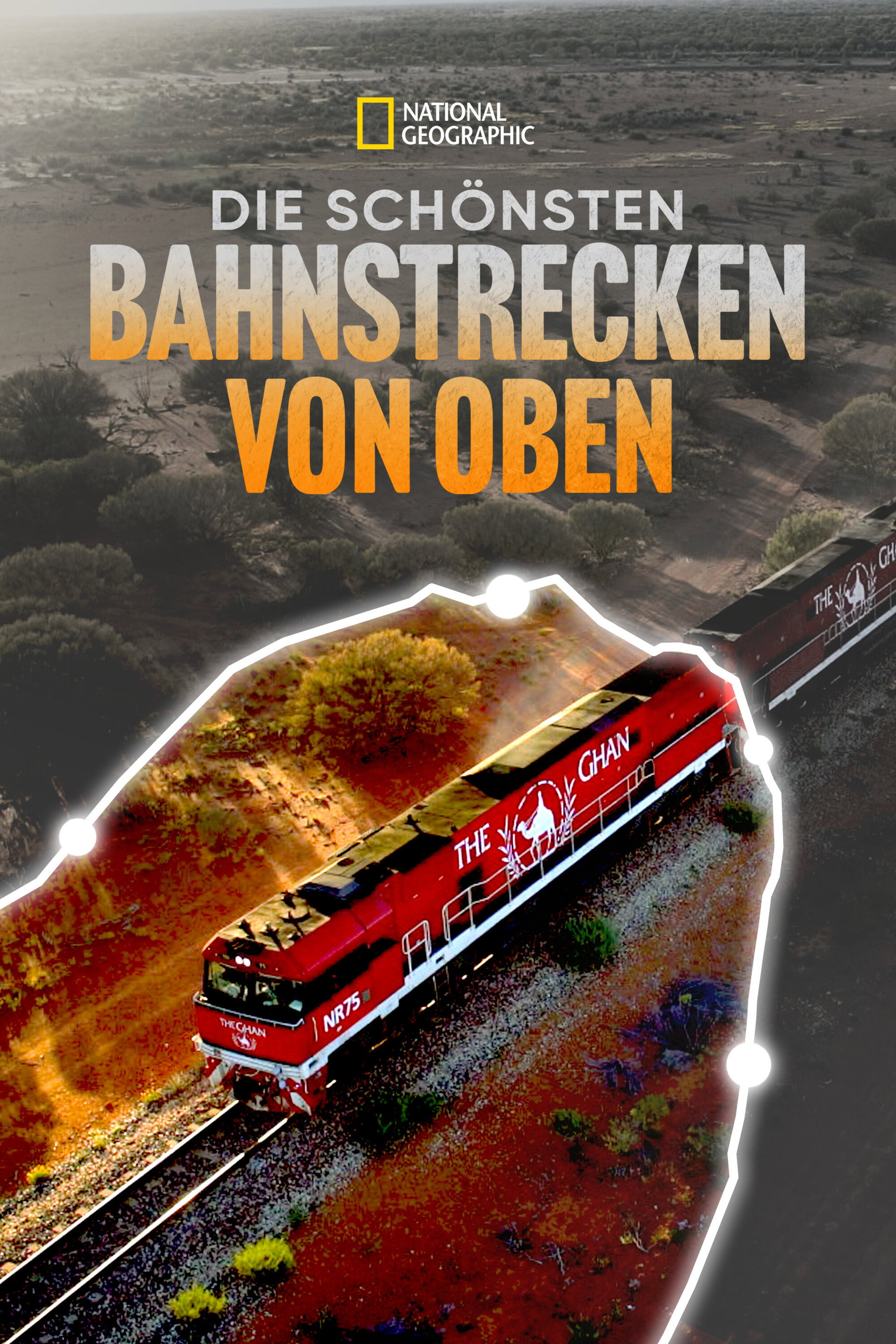 Die schönsten Bahnstrecken von oben