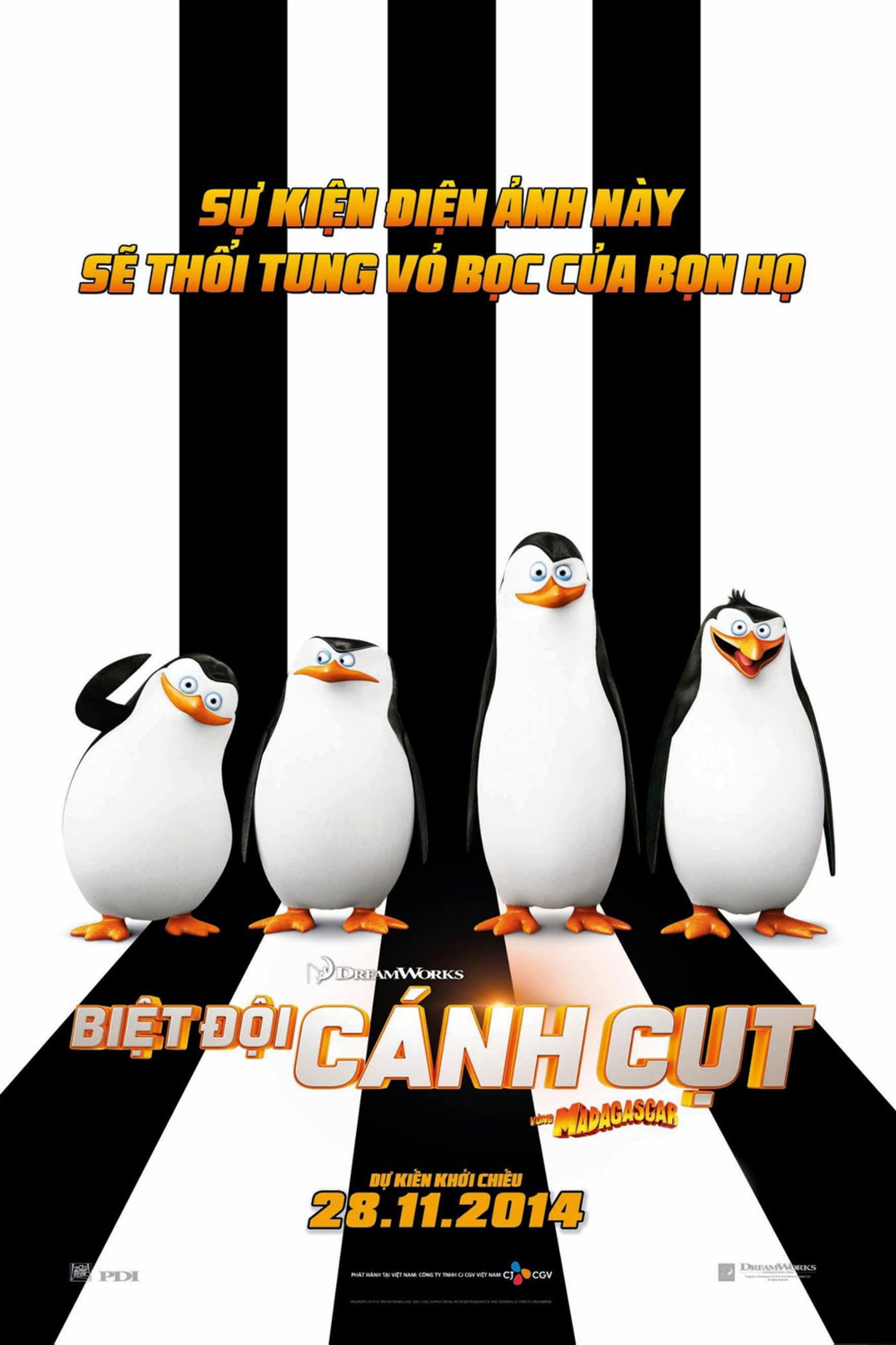 Biệt Đội Cánh Cụt Vùng Madagascar