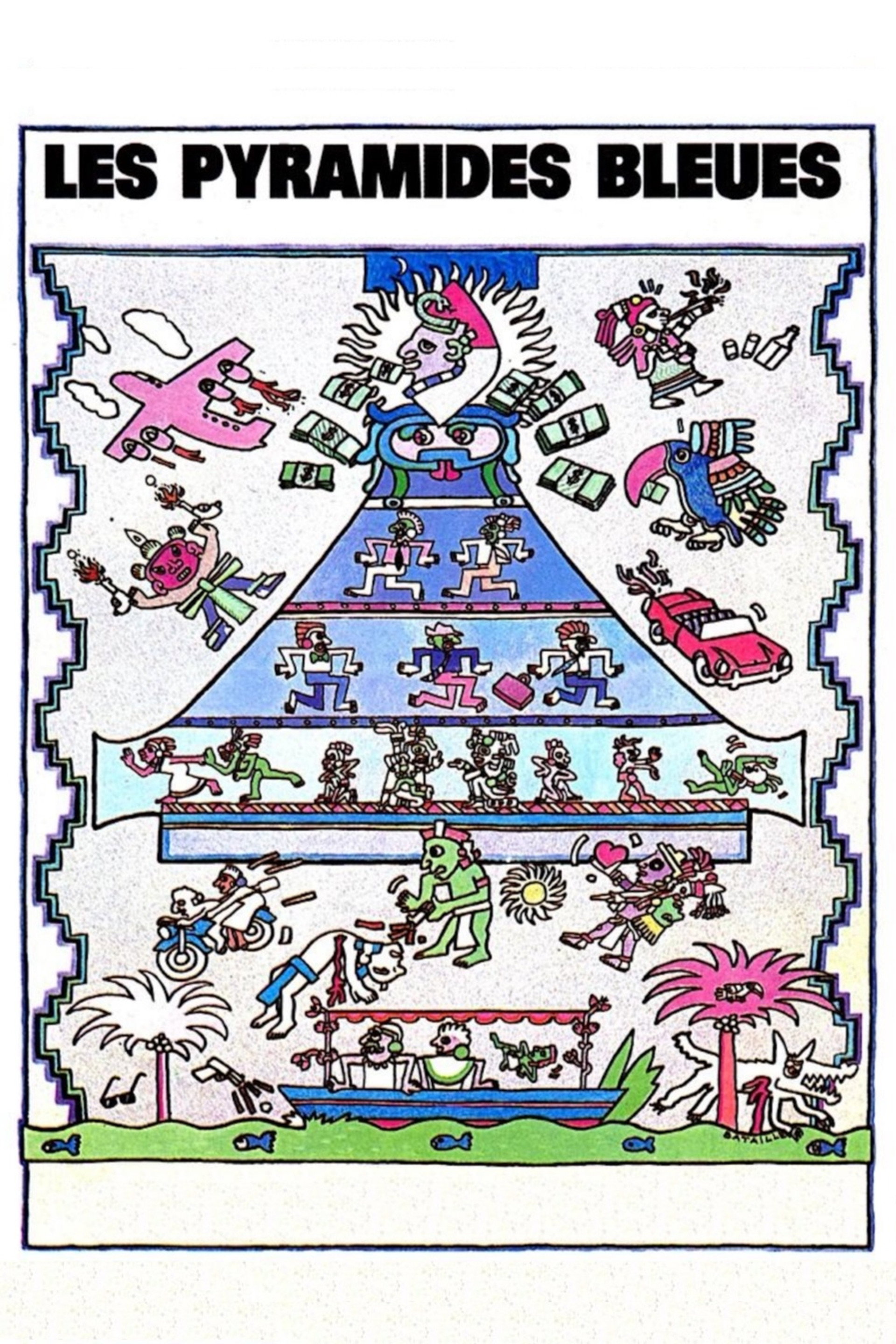 Les Pyramides bleues