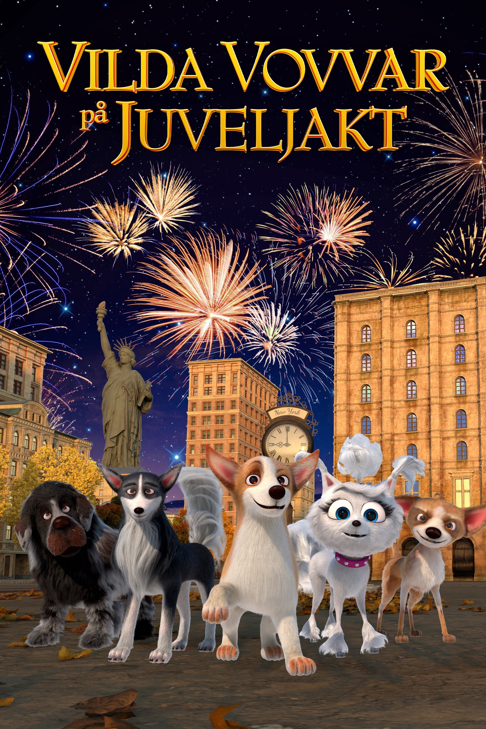 Vilda vovvar på juveljakt