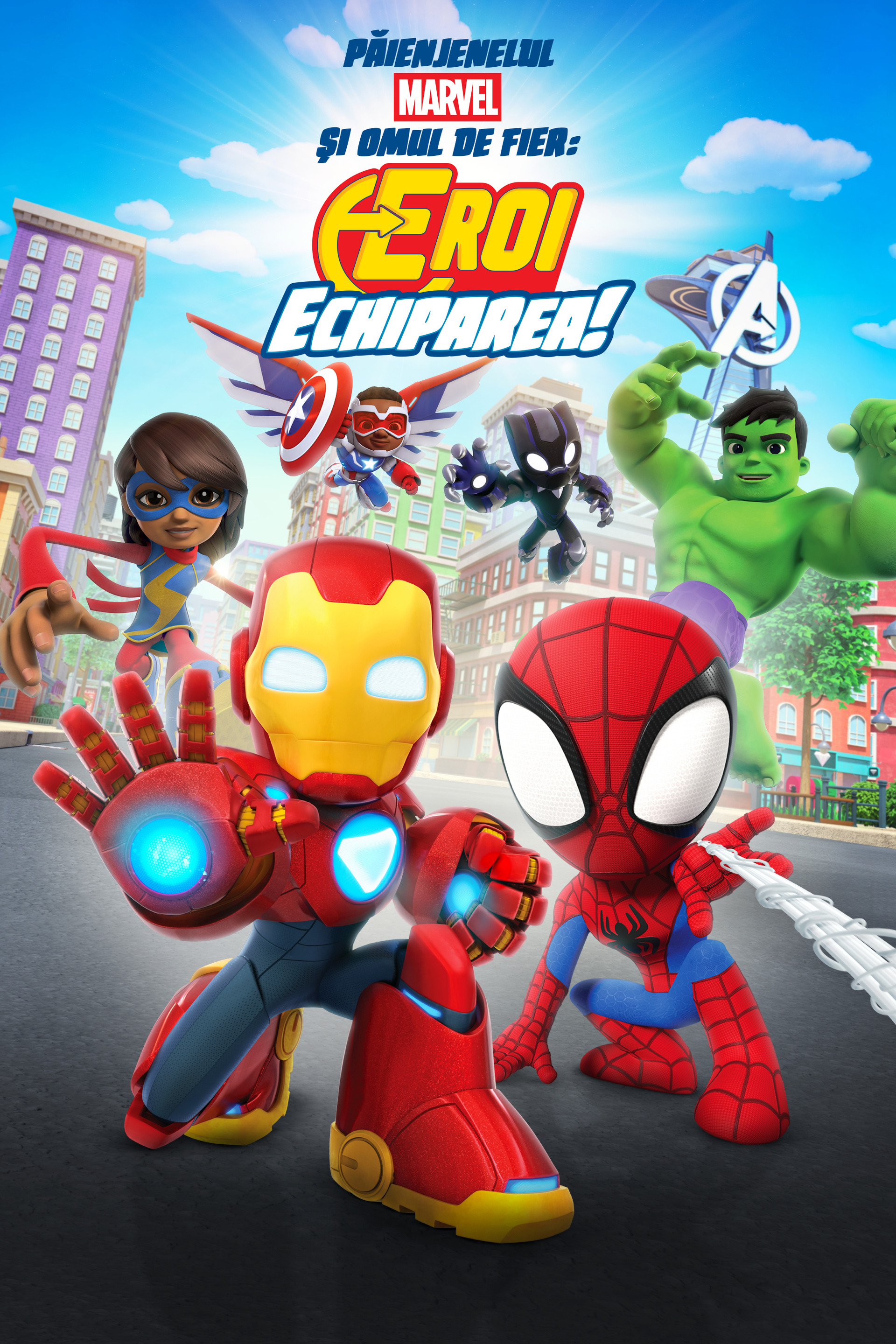 Păienjenelul Marvel și Omul de fier: Eroi, echiparea!