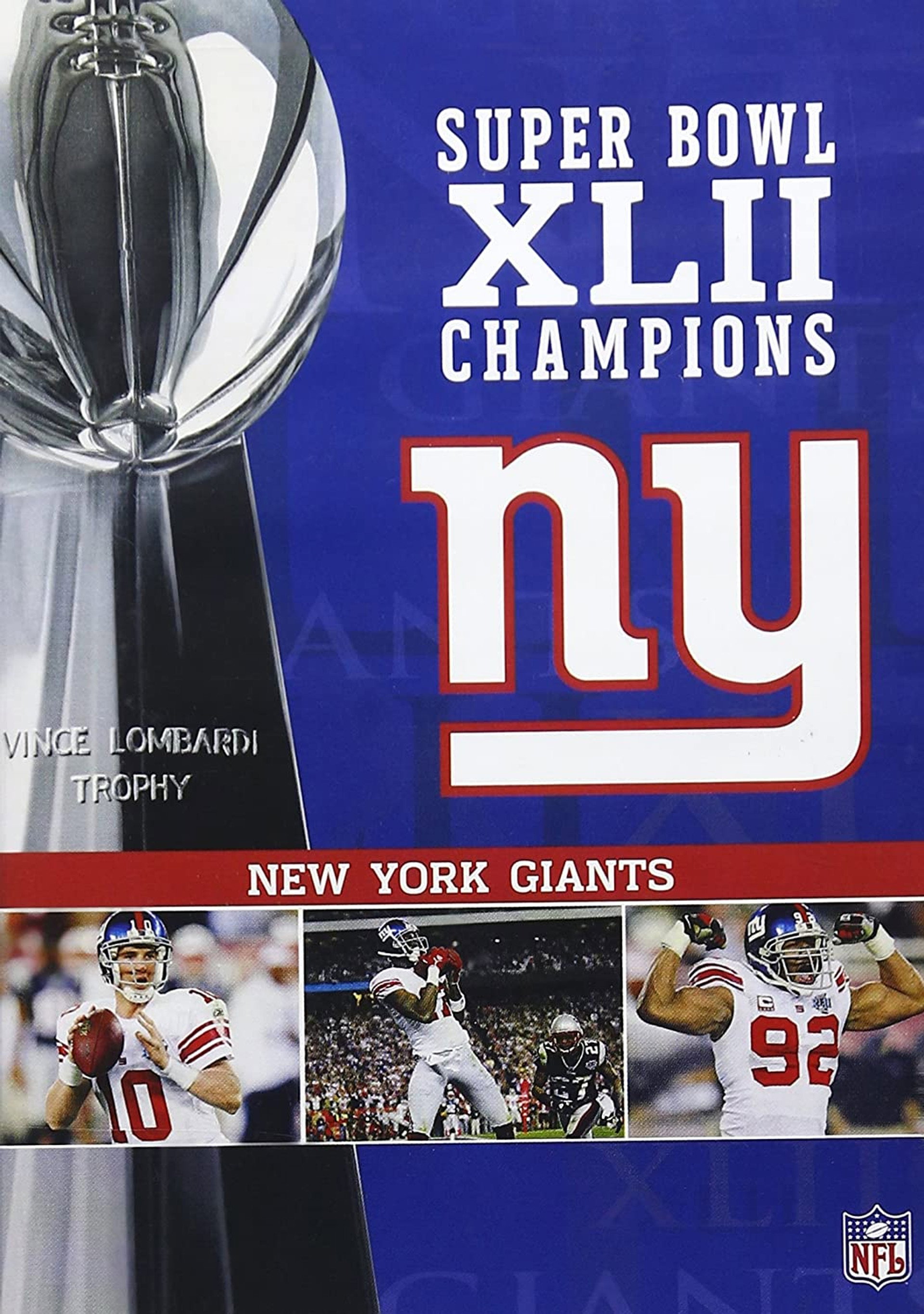 NFL Super Bowl XLII Champions: New York Giants