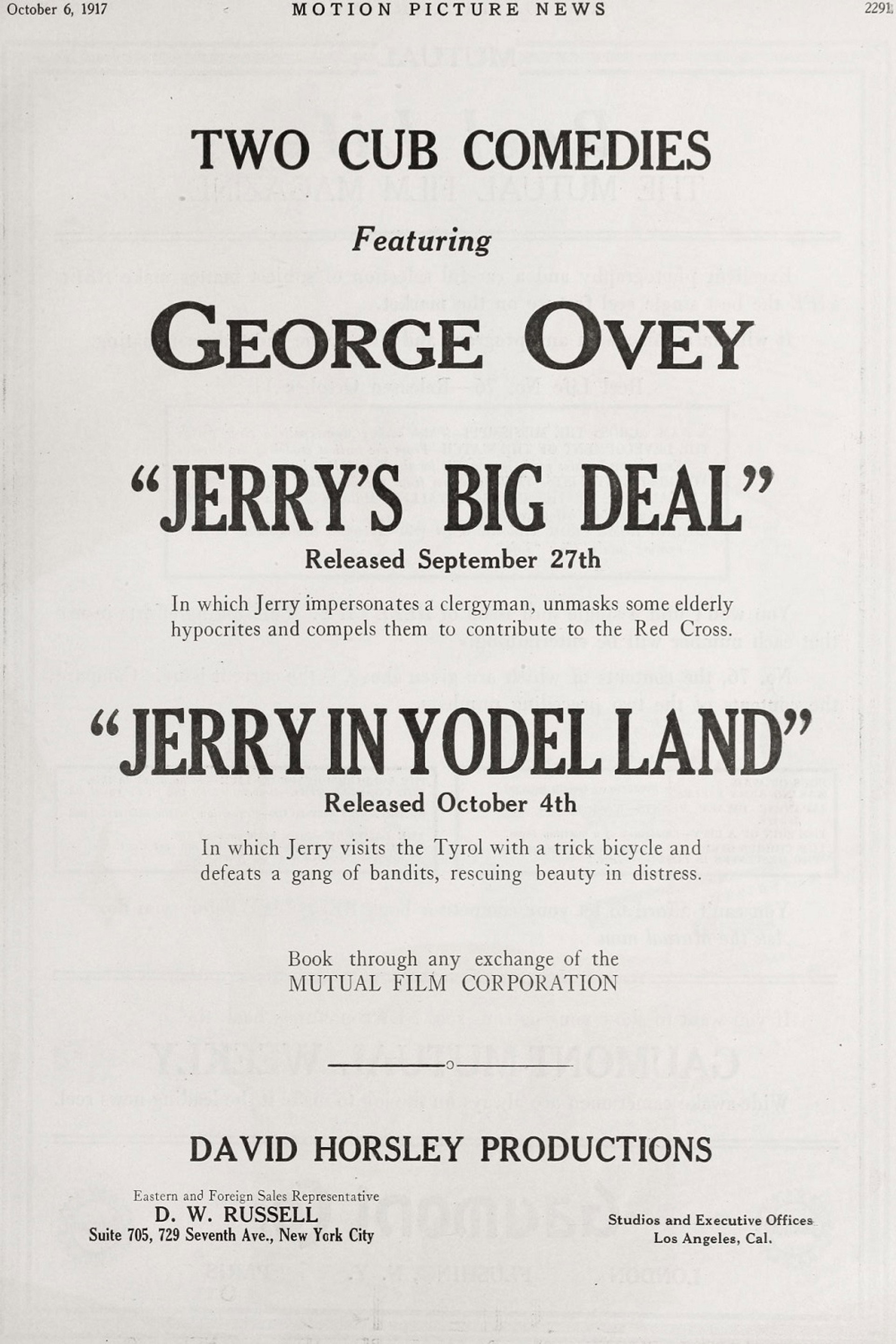 Jerry's Big Deal