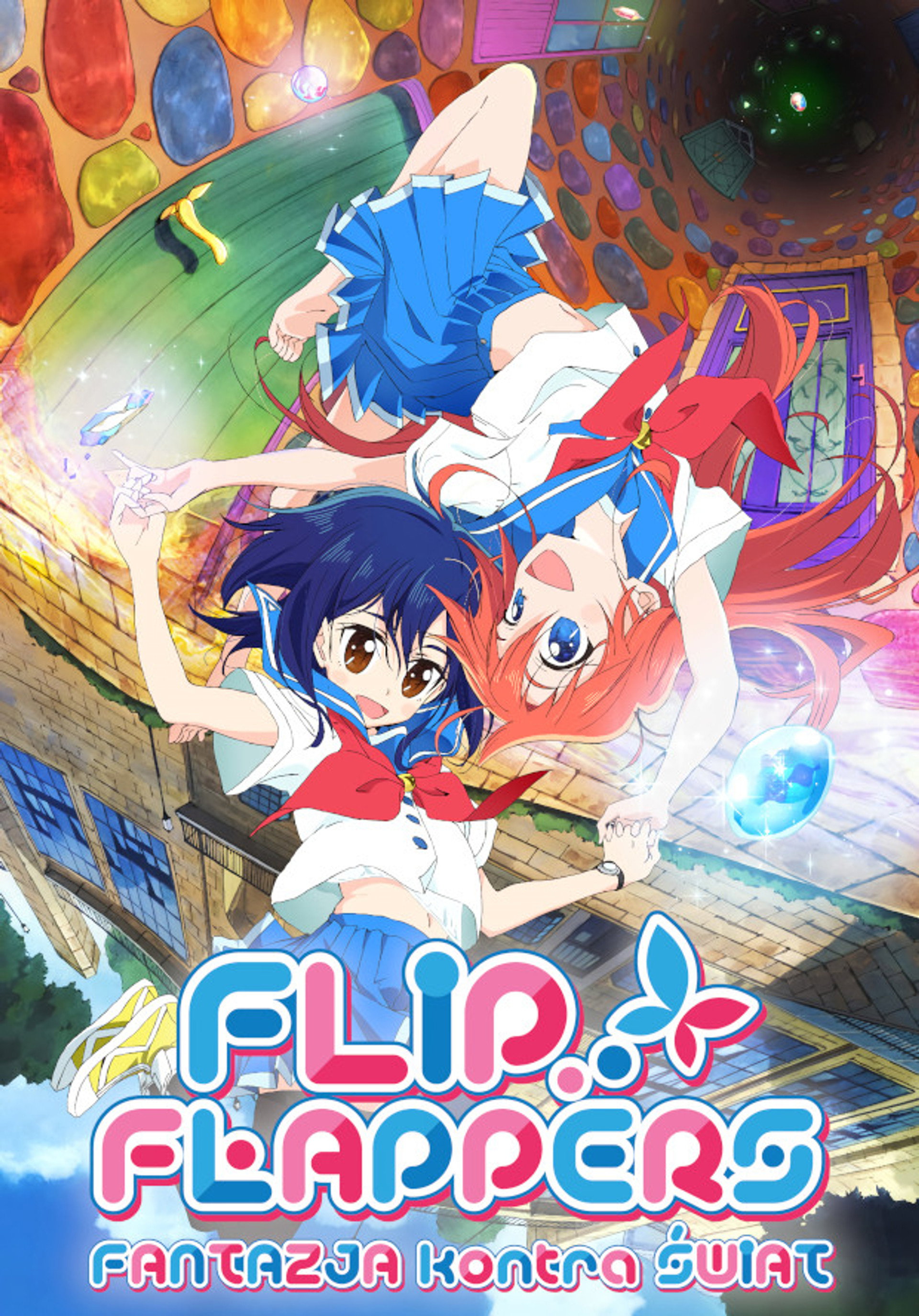 Flip Flappers: Fantazja kontra świat