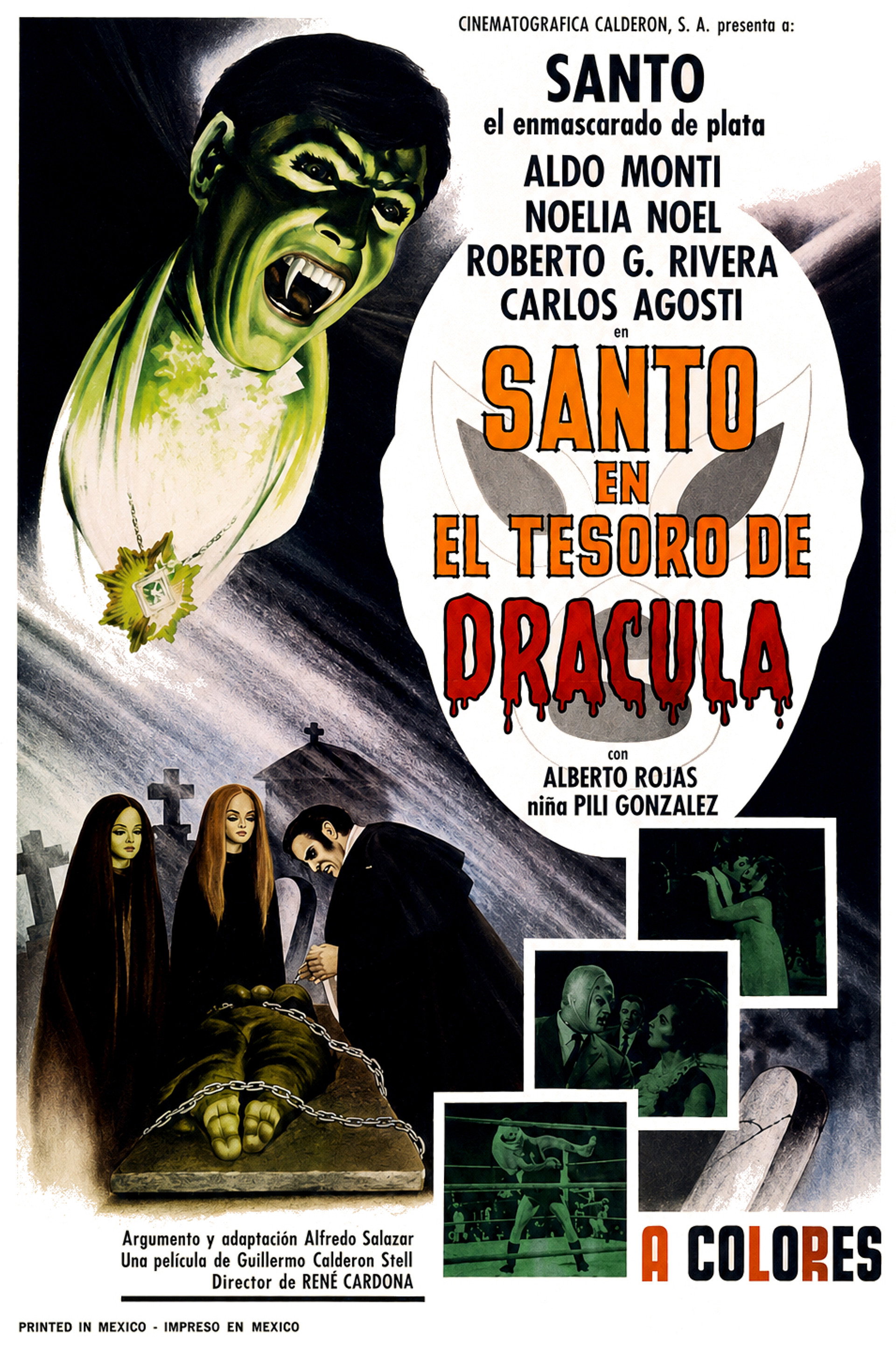 Santo en El tesoro de Drácula