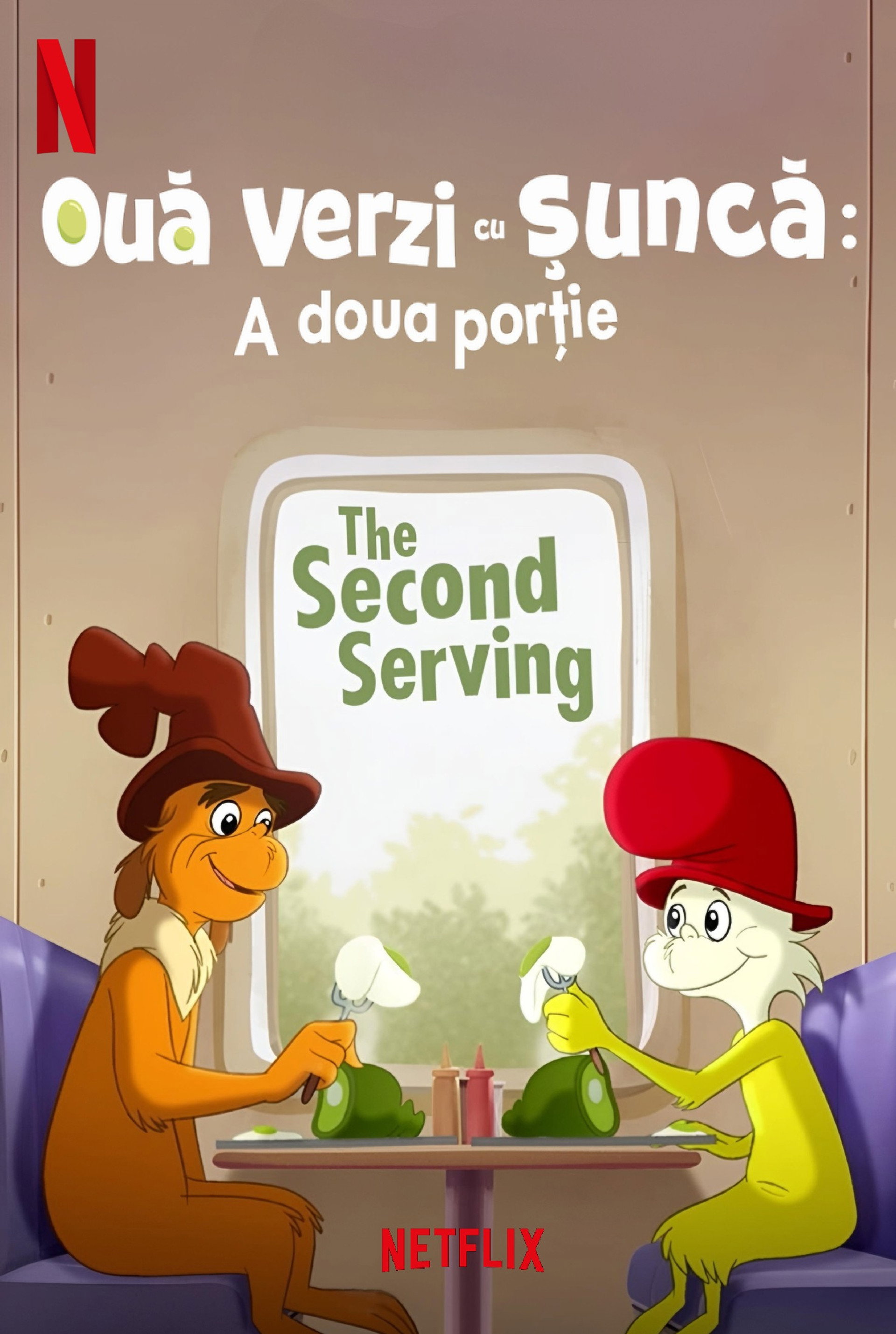 Ouă verzi cu șuncă