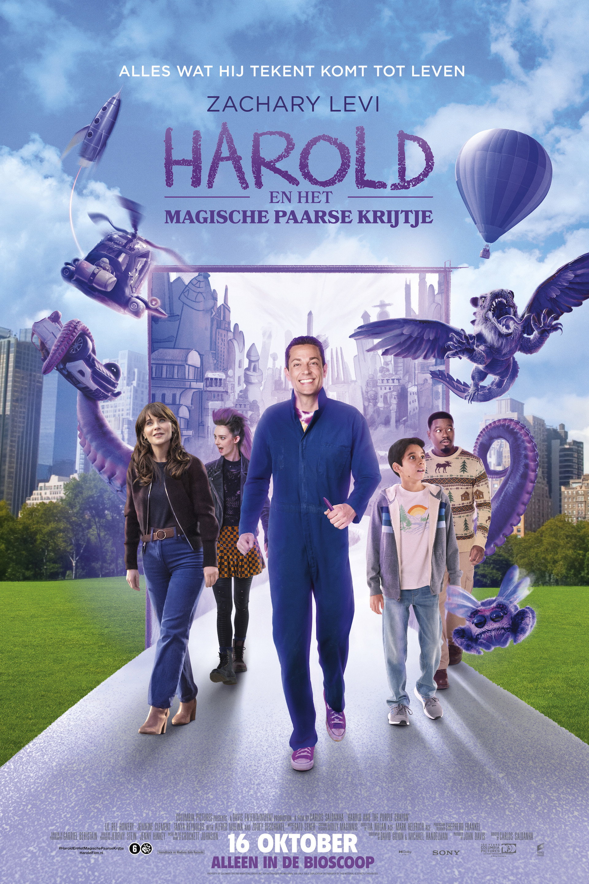 Harold en het magische paarse krijtje