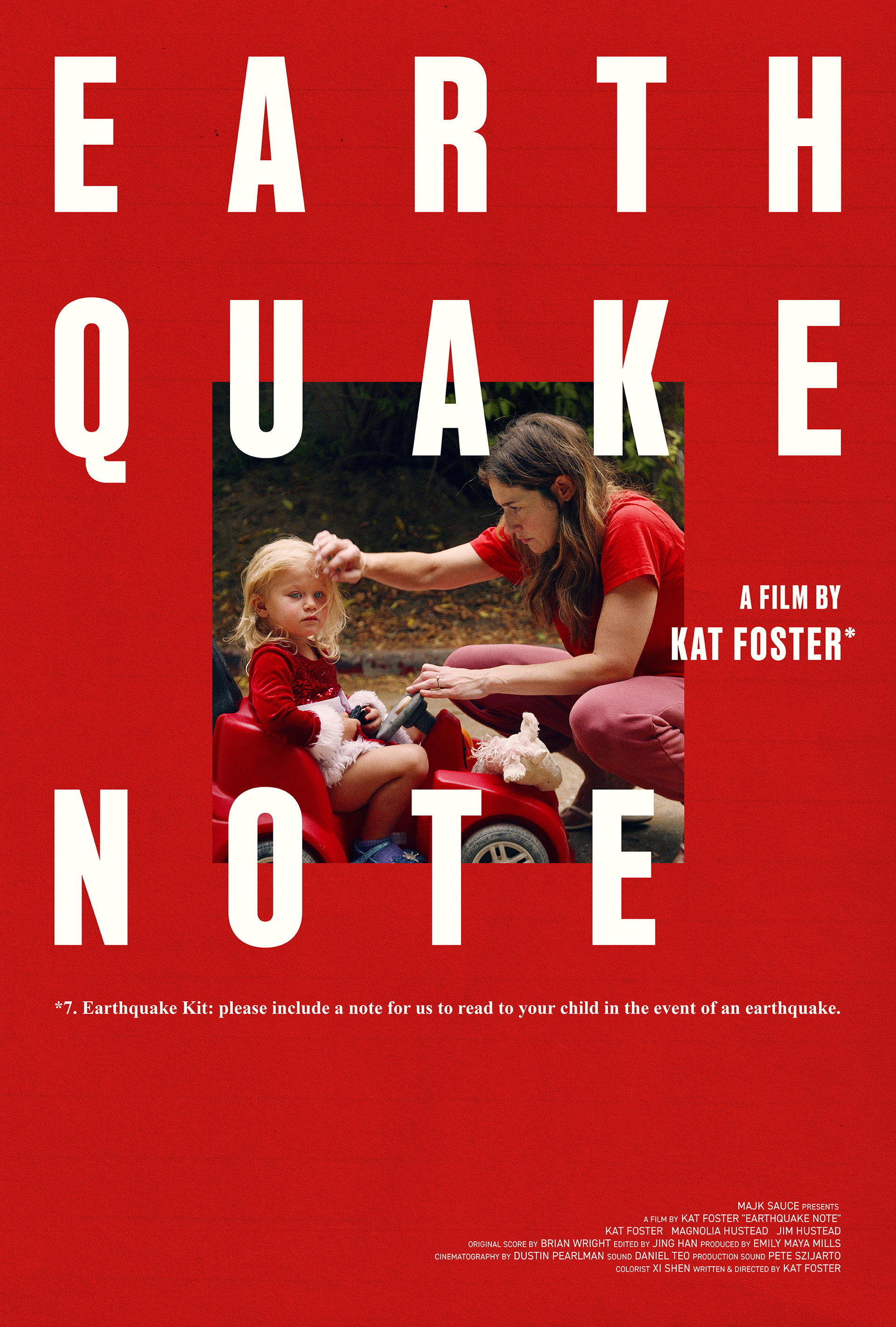 Earthquake Note