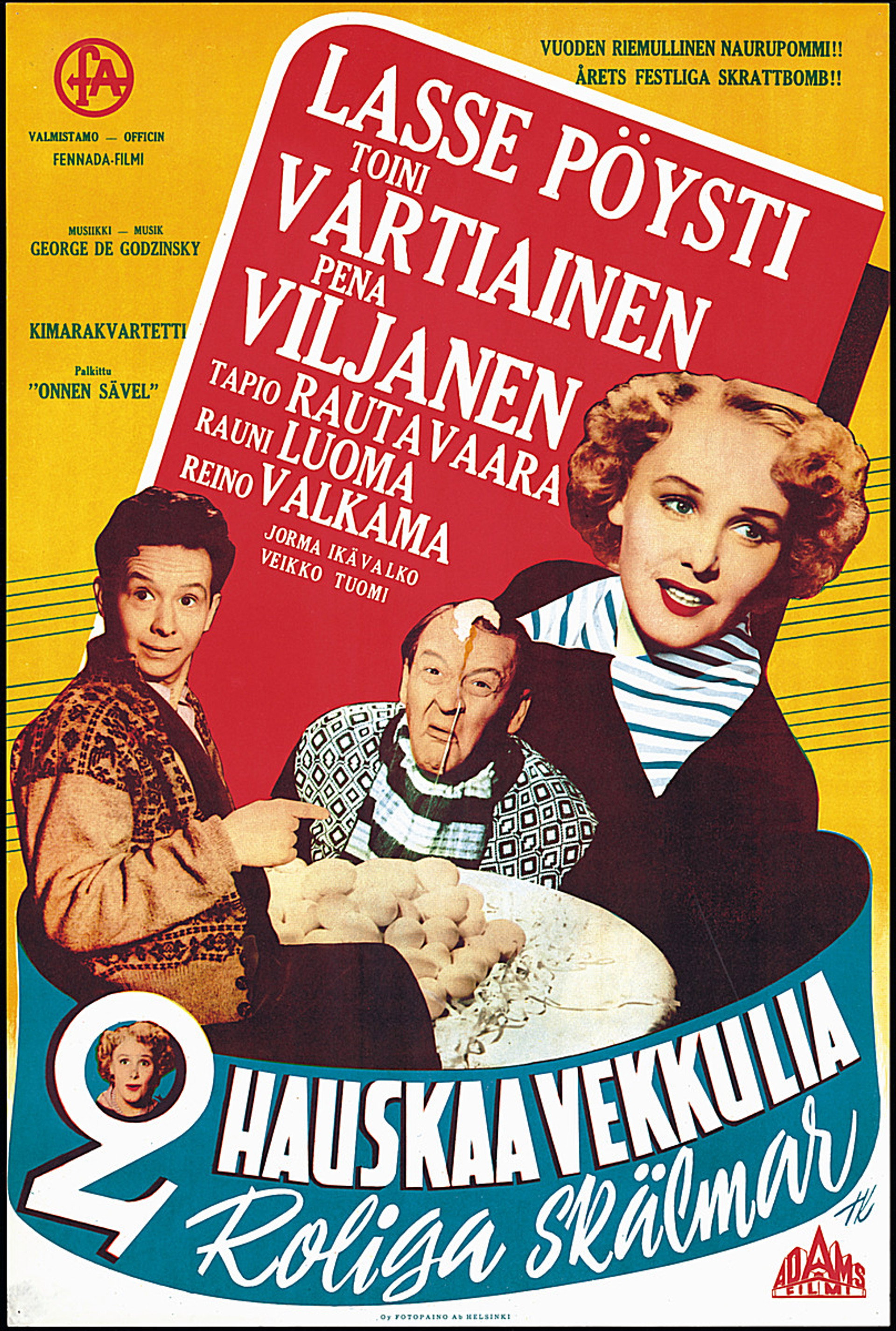 2 hauskaa vekkulia