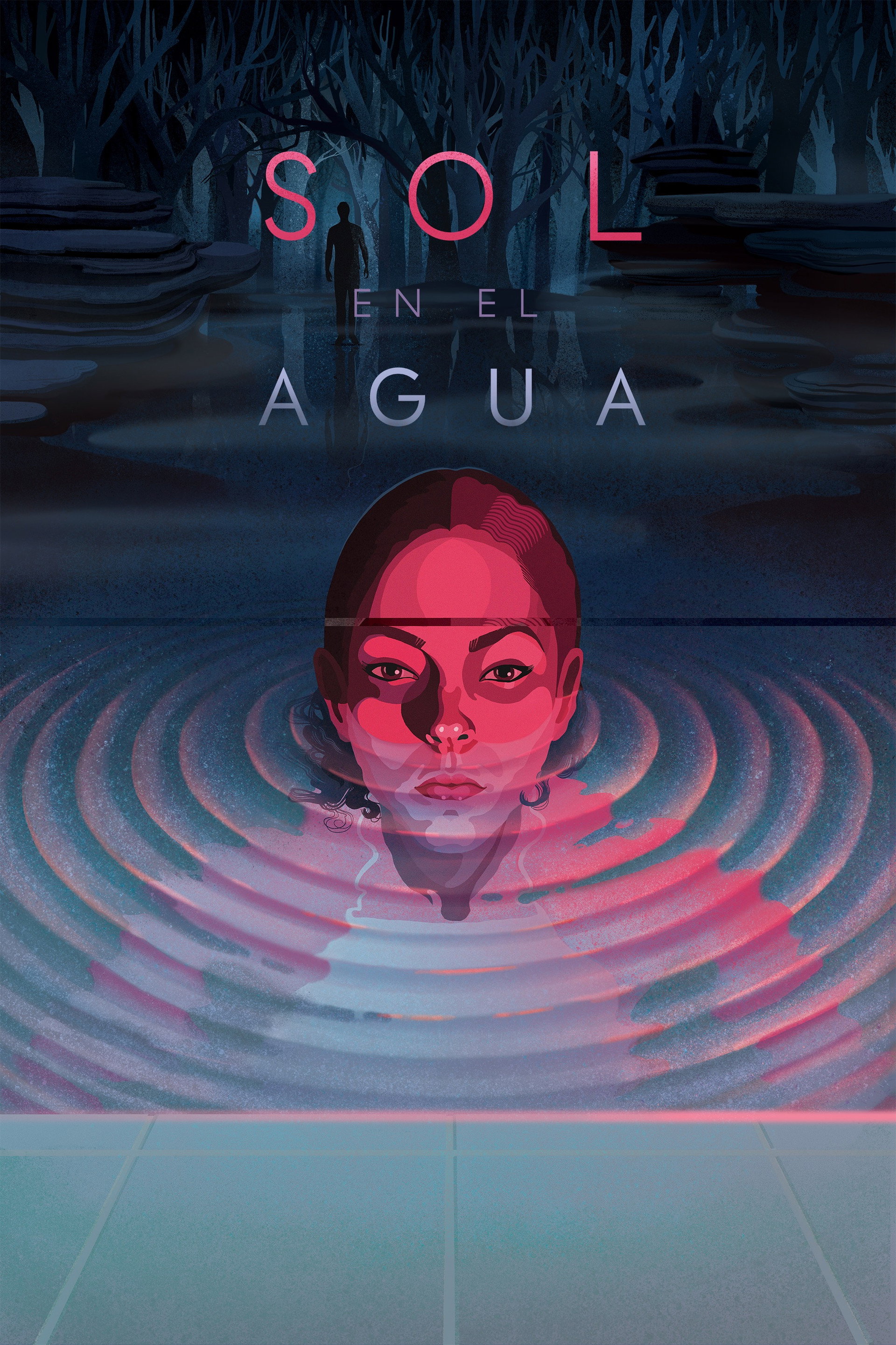 Sol en el agua