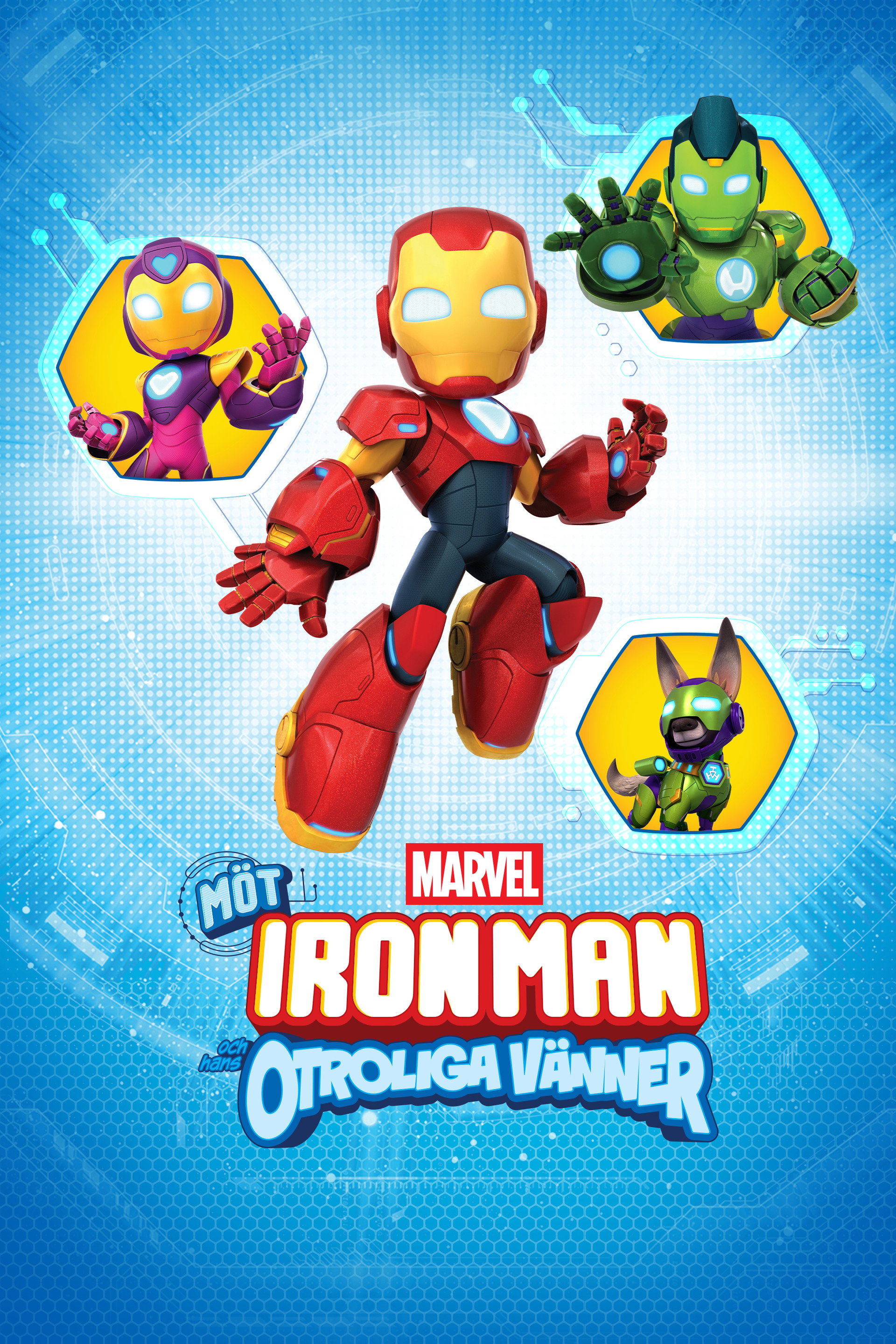 Meet Iron Man and His Awesome Friends