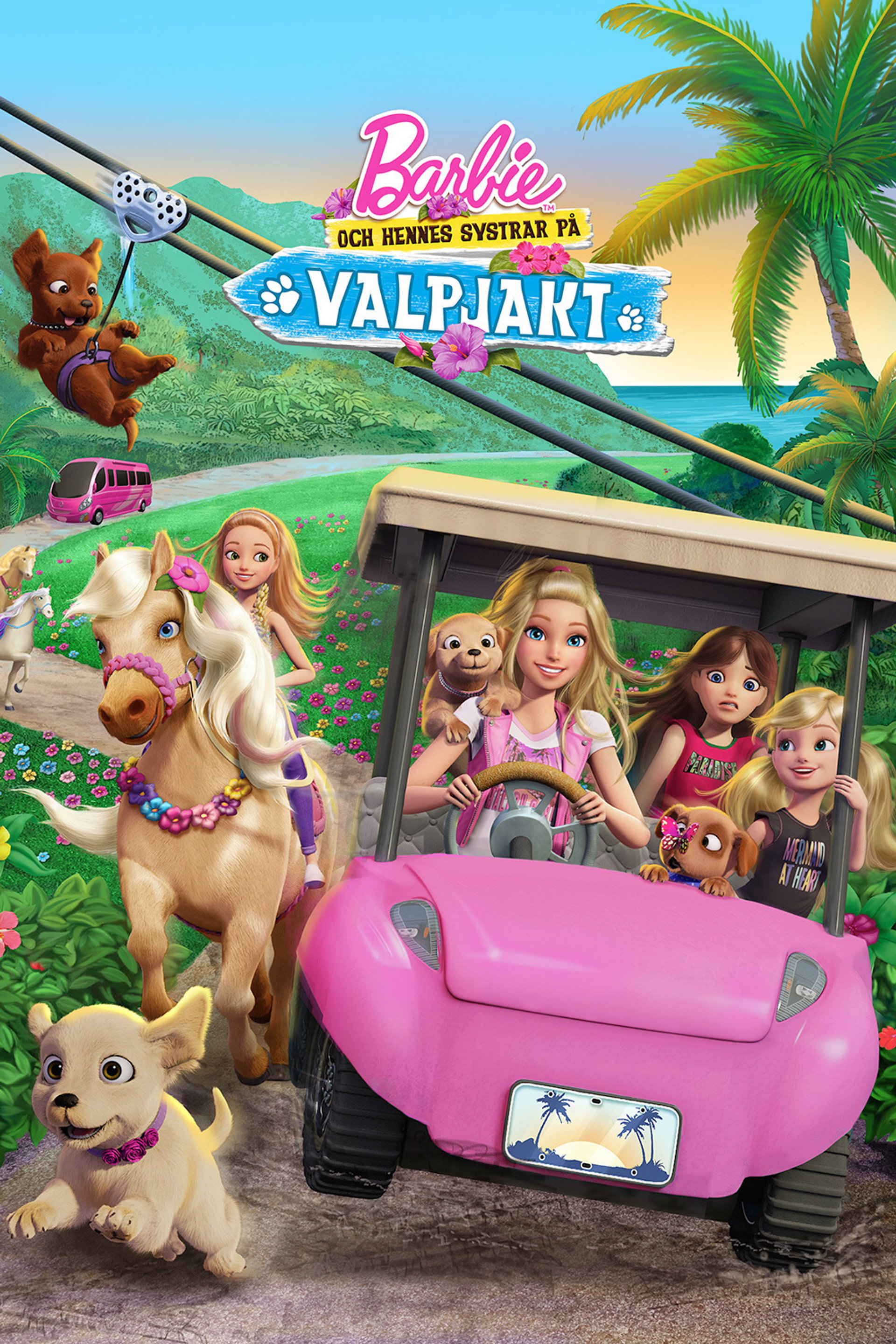 Barbie och hennes systrar på valpjakt