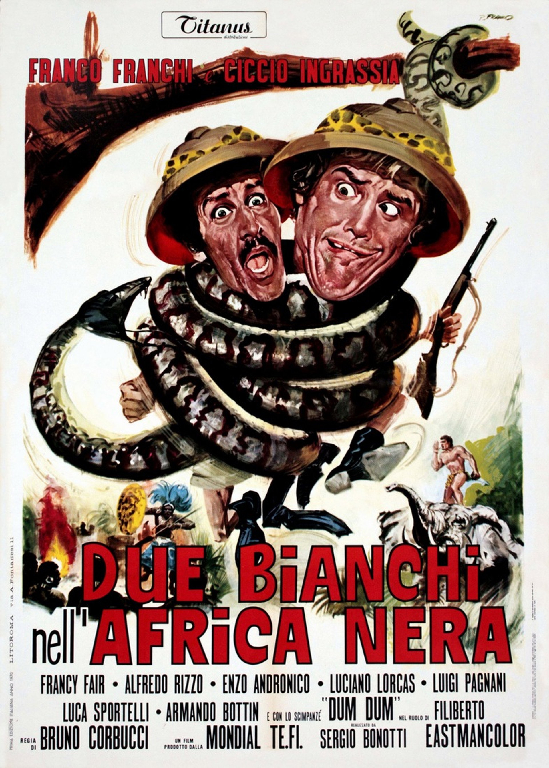 Two Whites in Dark Africa