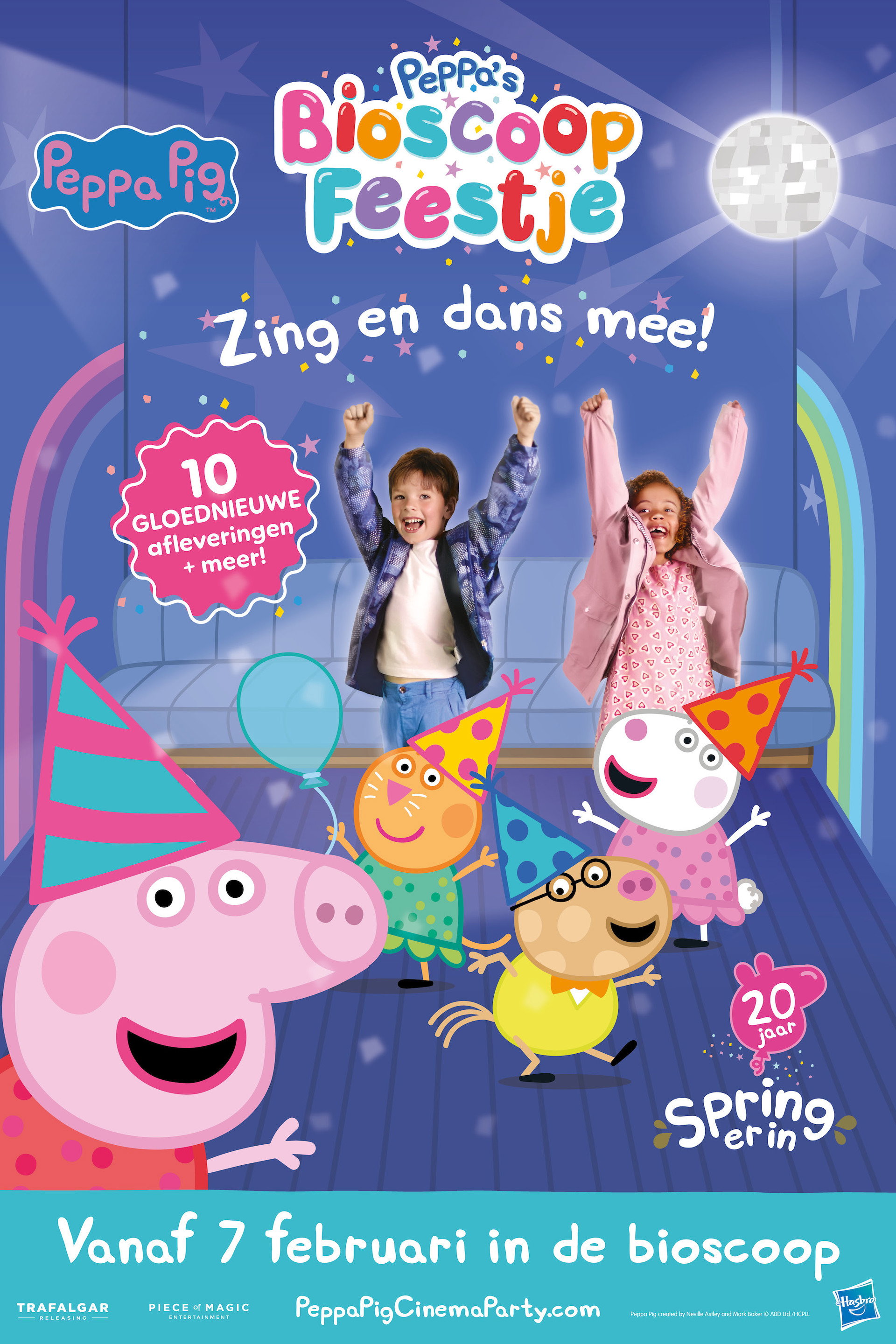 Peppa's bioscoop feestje