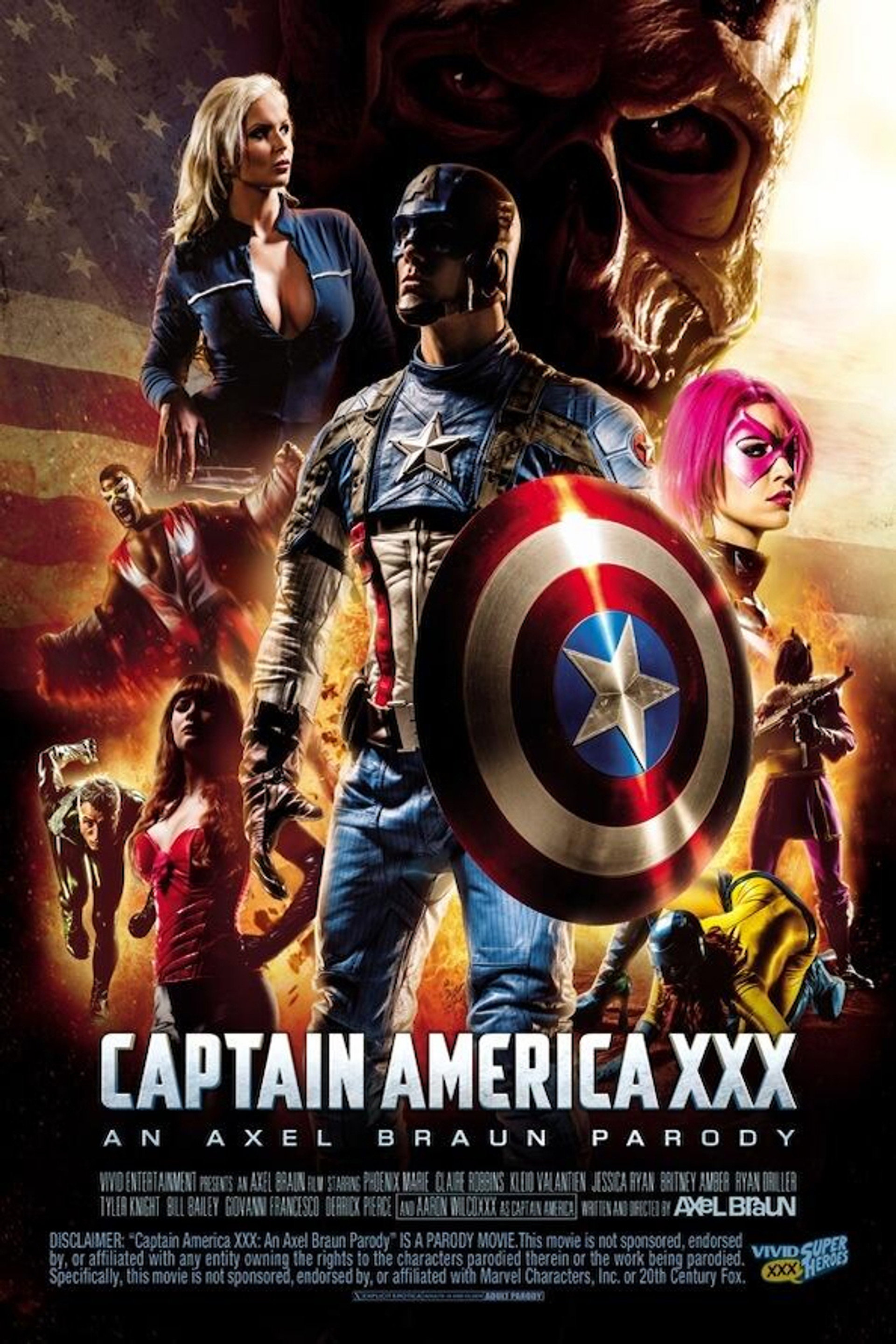 Kaptan Amerika XXX: Bir Axel Braun Parodisi