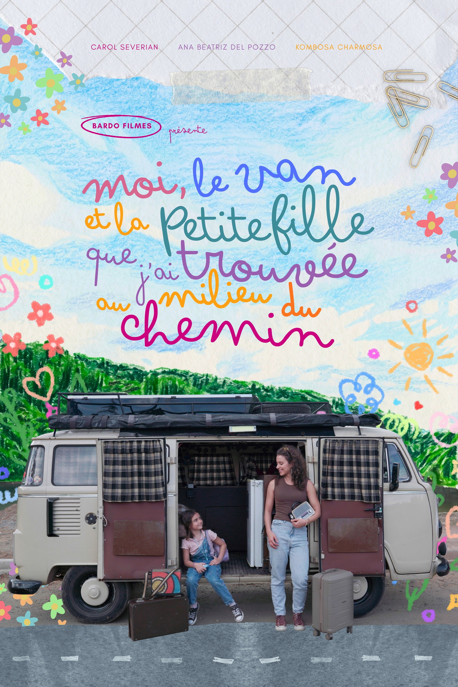 Moi, le van et la petite fille que j’ai trouvée au milieu du chemin