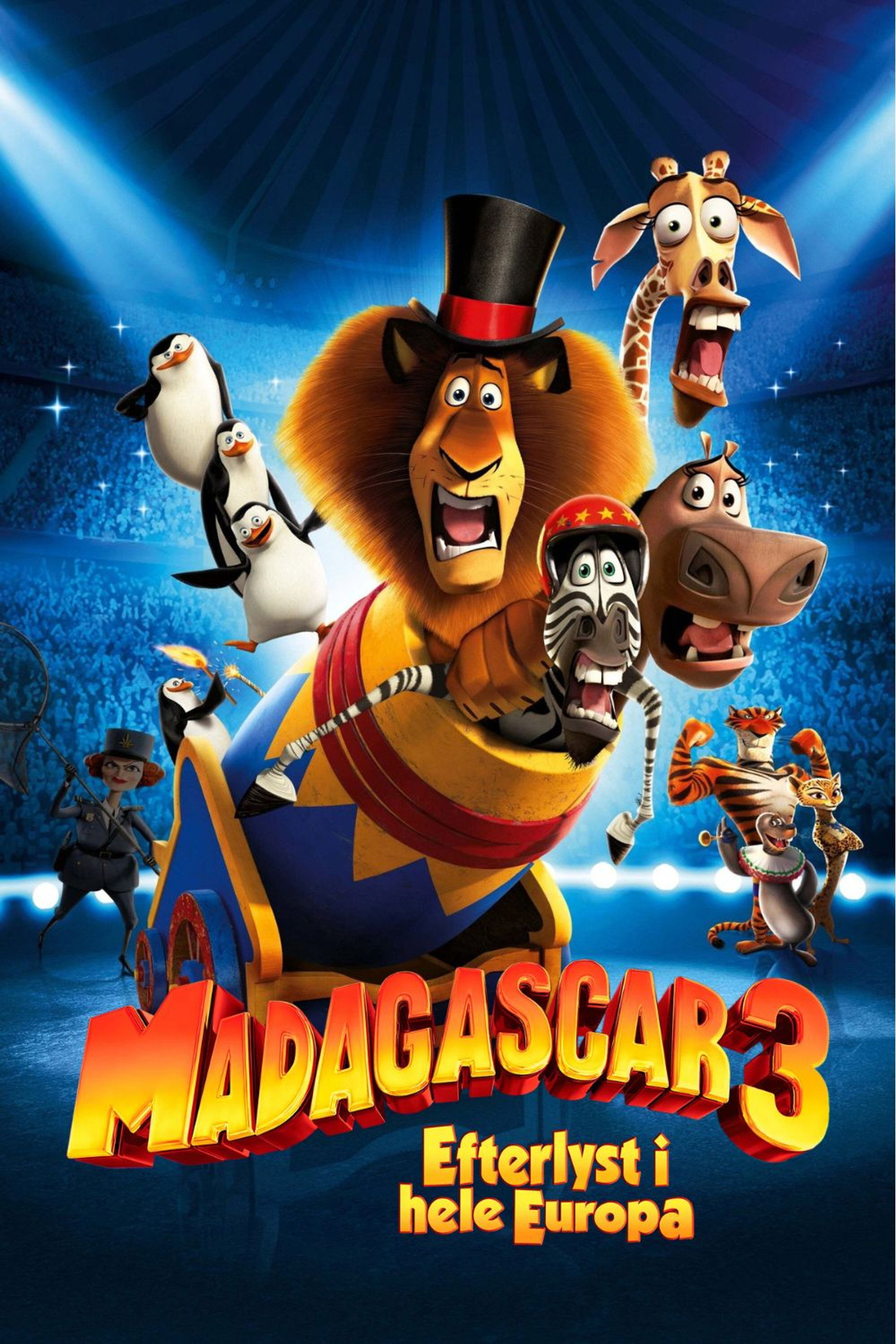Madagascar 3: Efterlyst i hele Europa