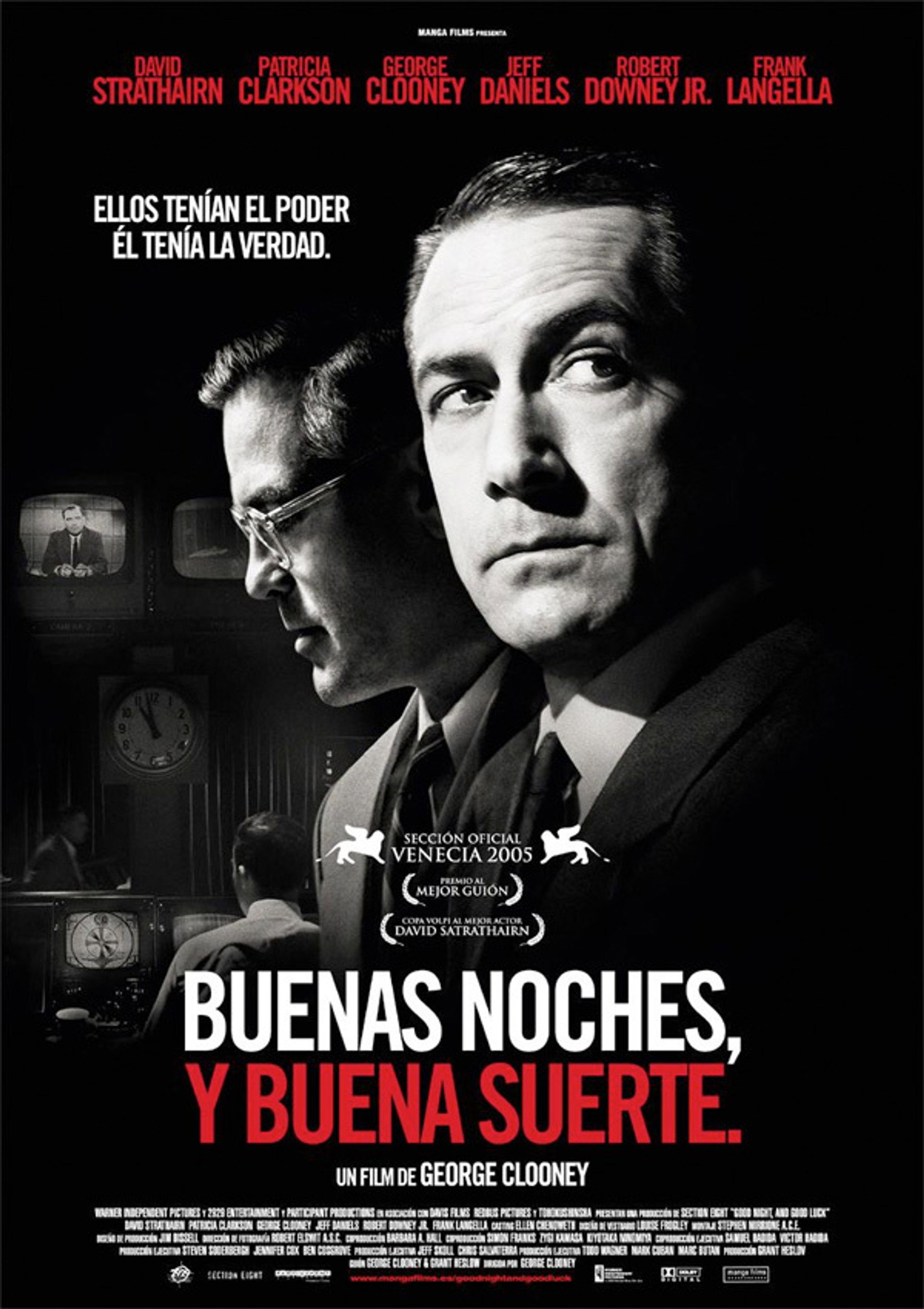 Buenas noches, y buena suerte