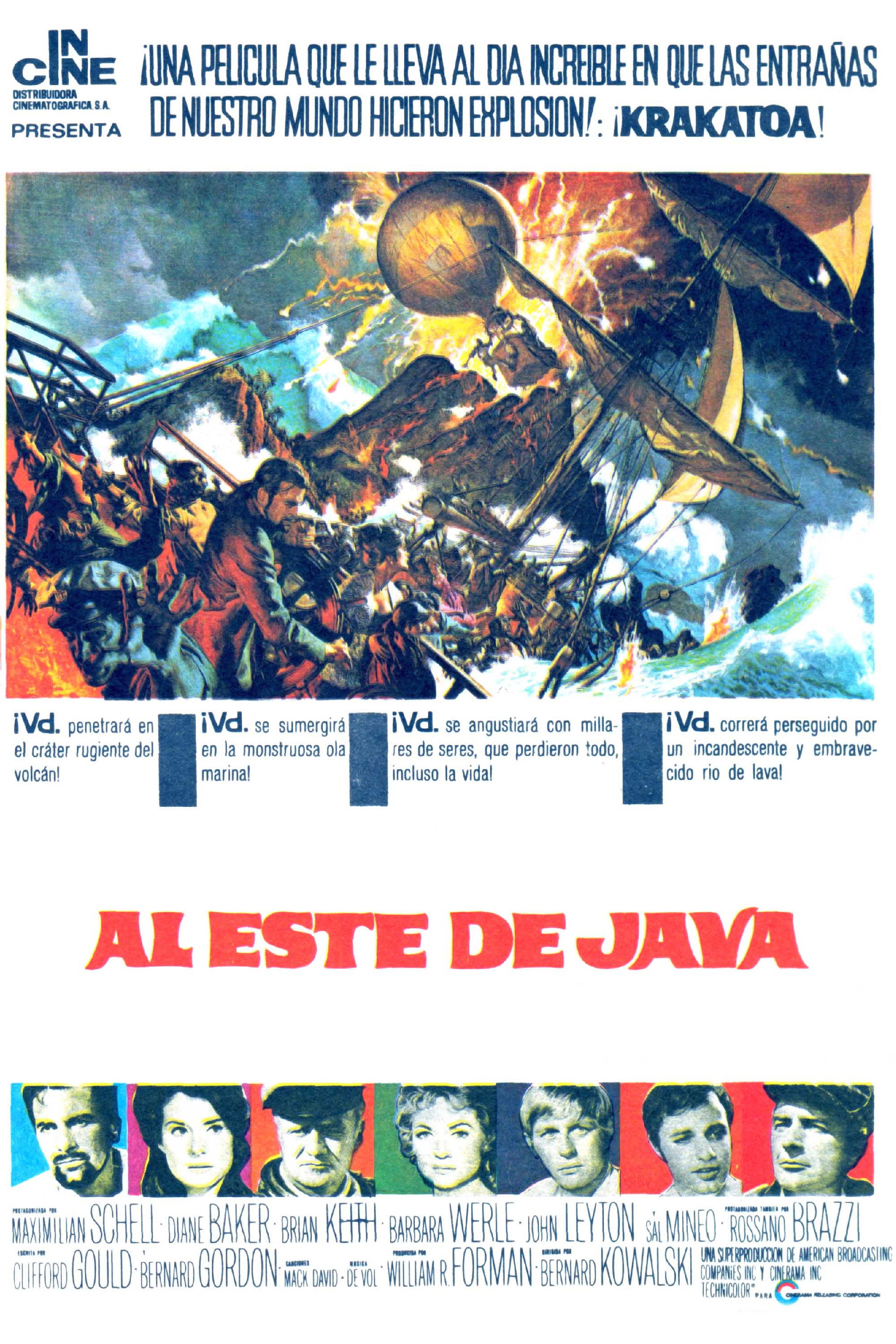 Krakatoa: Al Este de Java