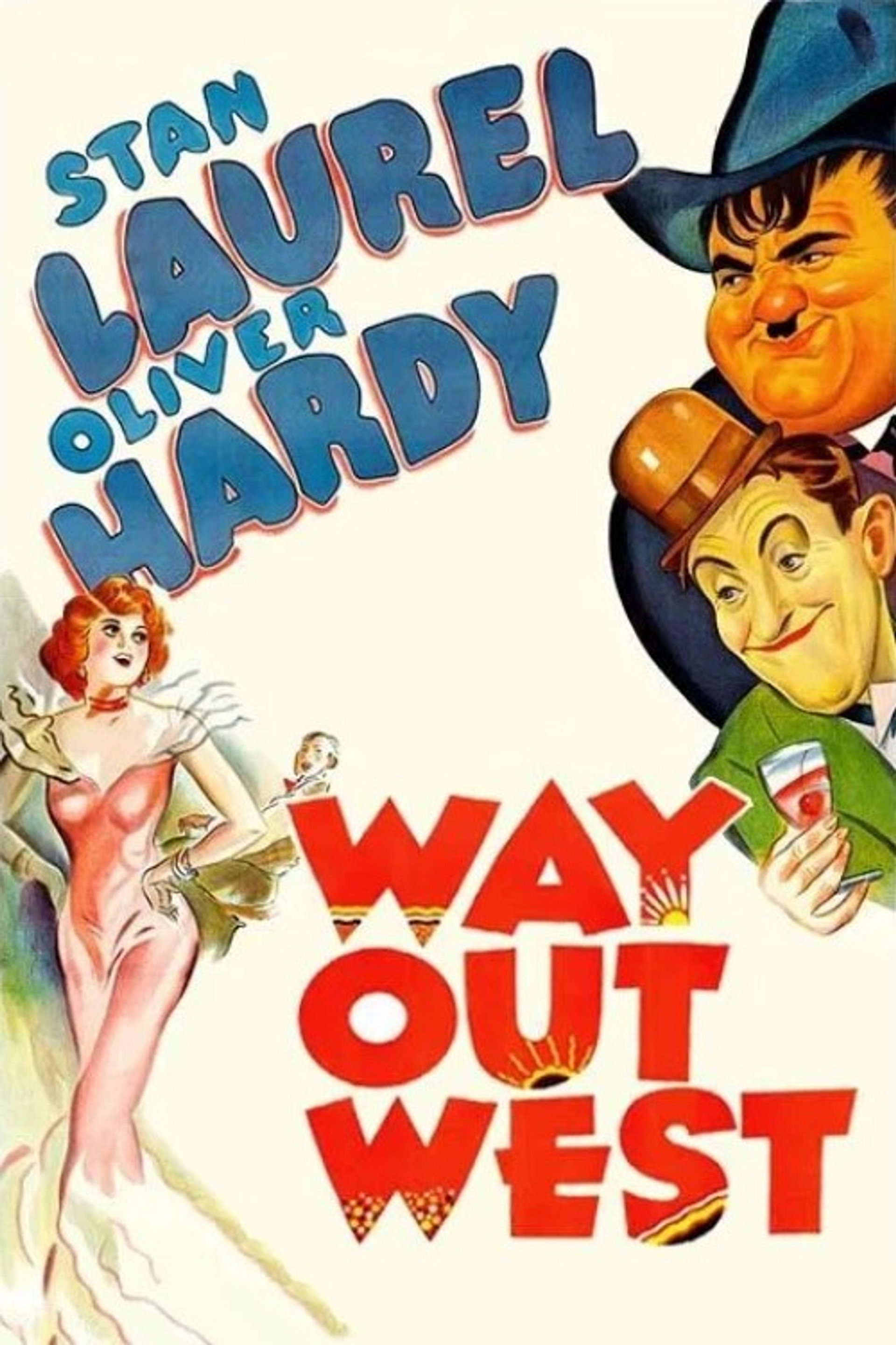 Laurel y Hardy en el Oeste