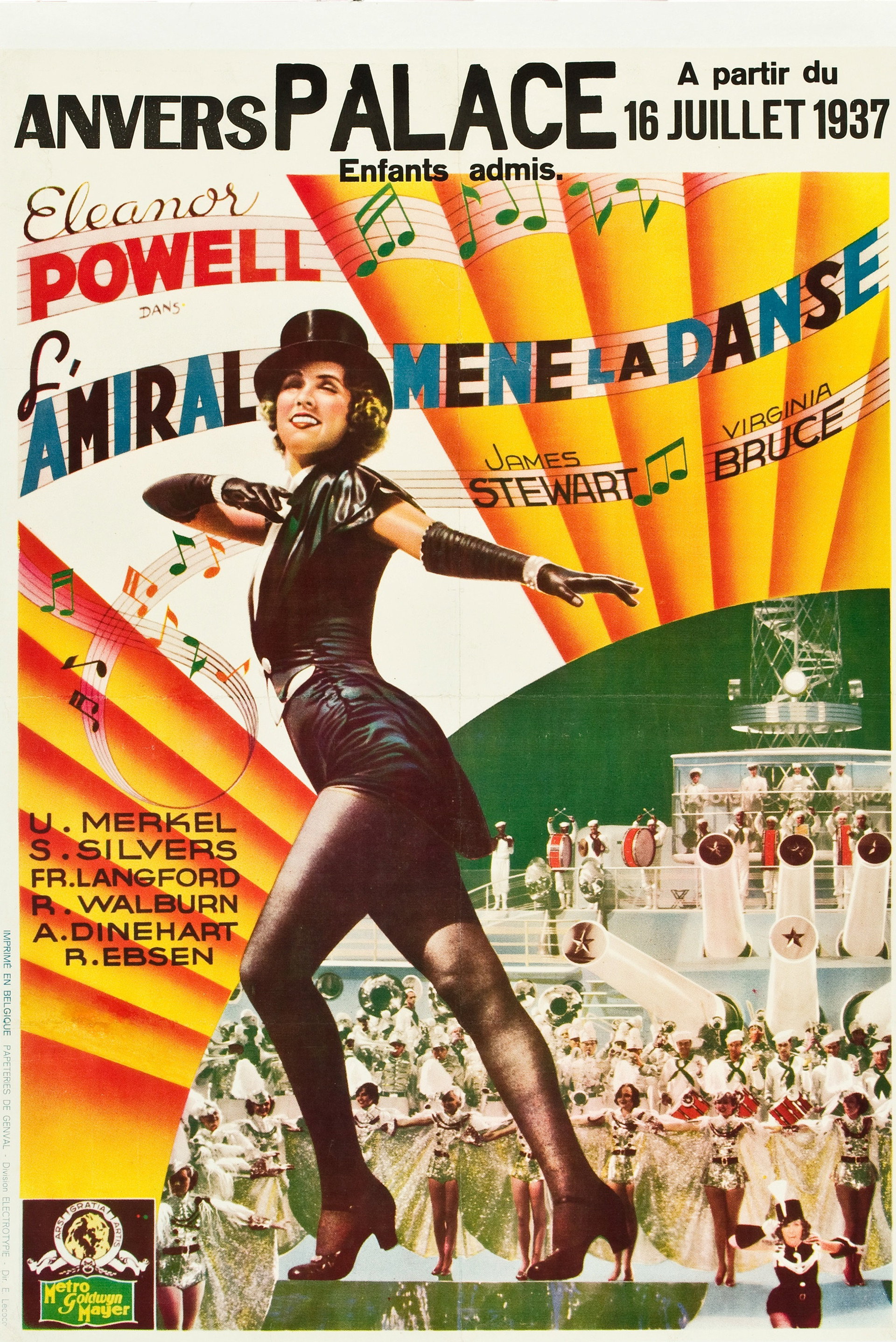 L'amiral mène la danse