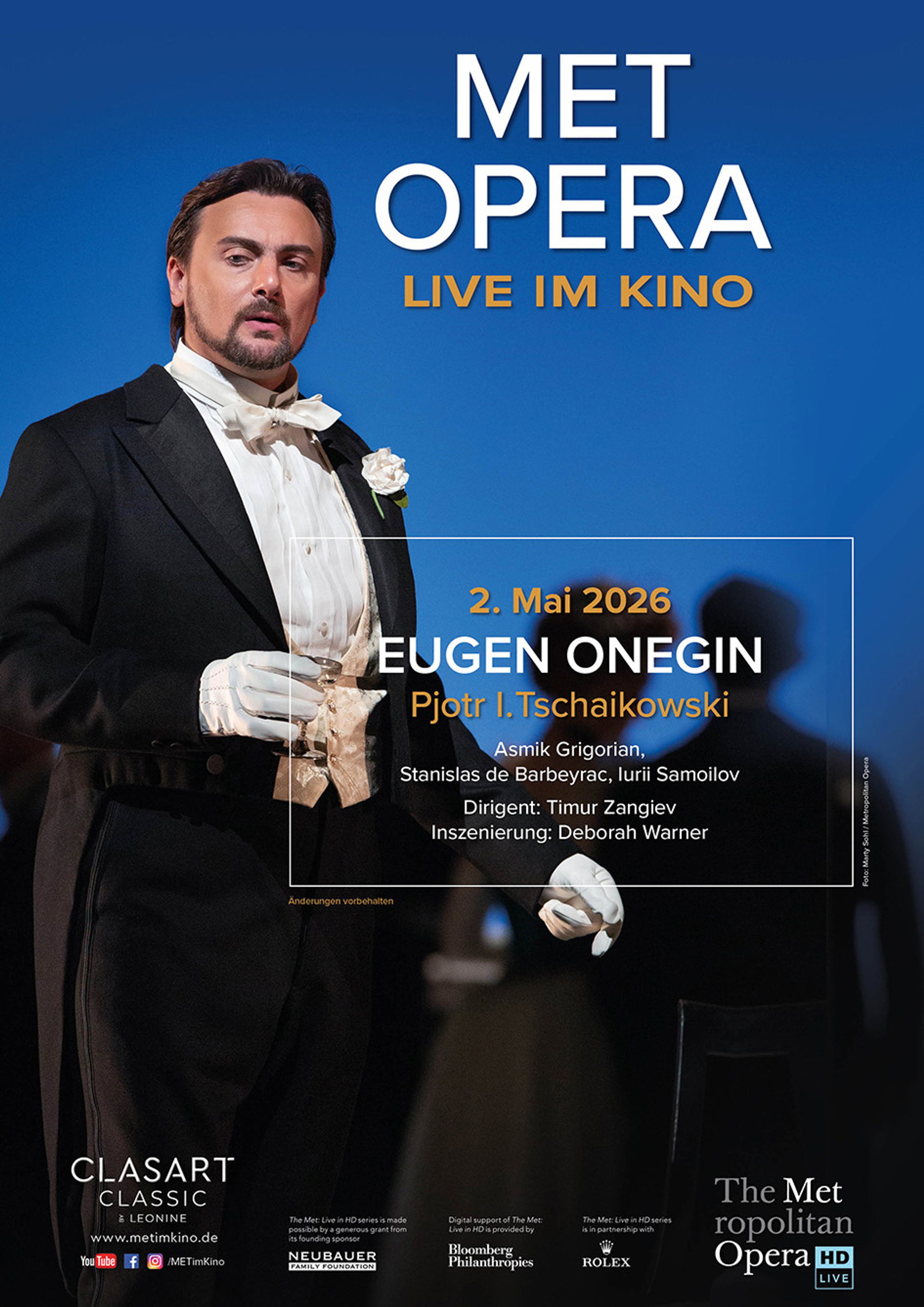MET Opera: Eugen Onegin