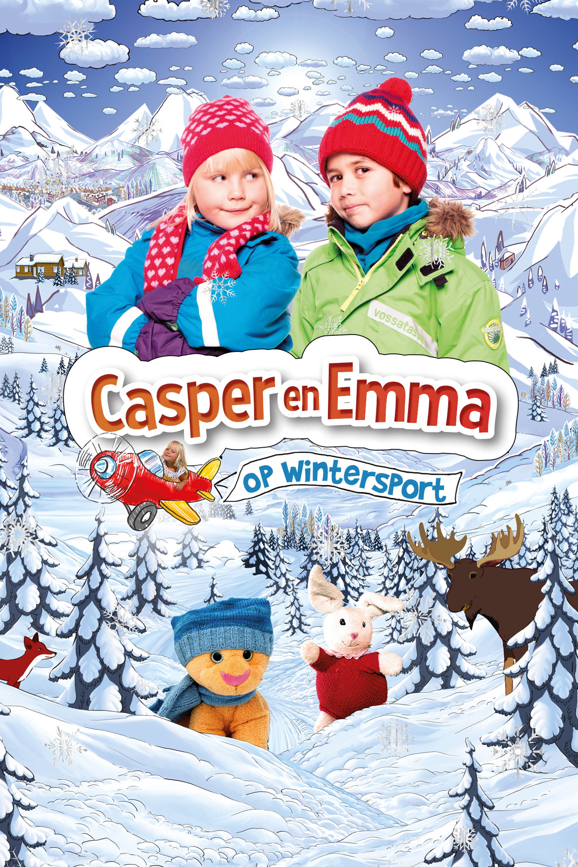 Casper en Emma: Op wintersport