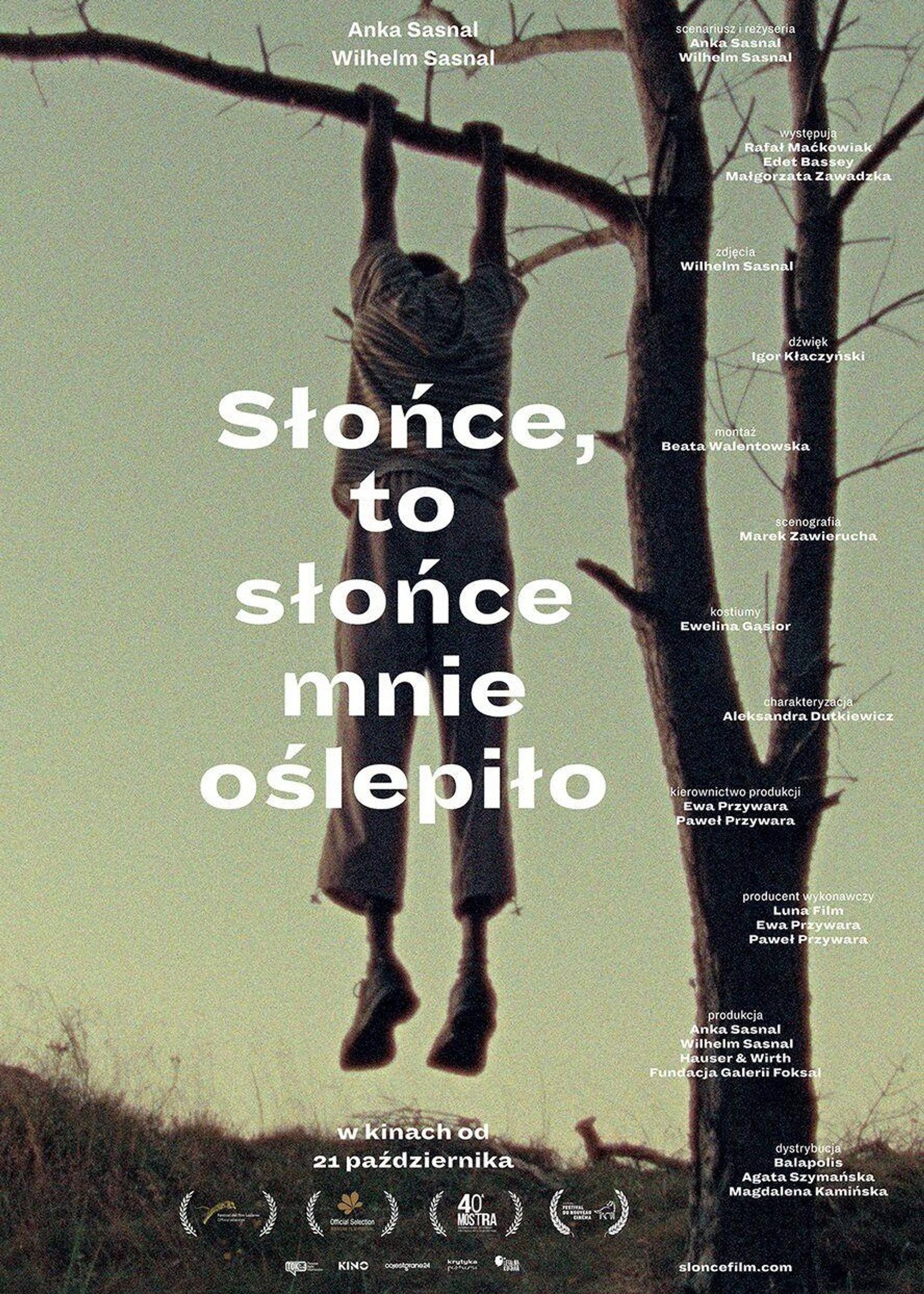 Słońce, to słońce mnie oślepiło