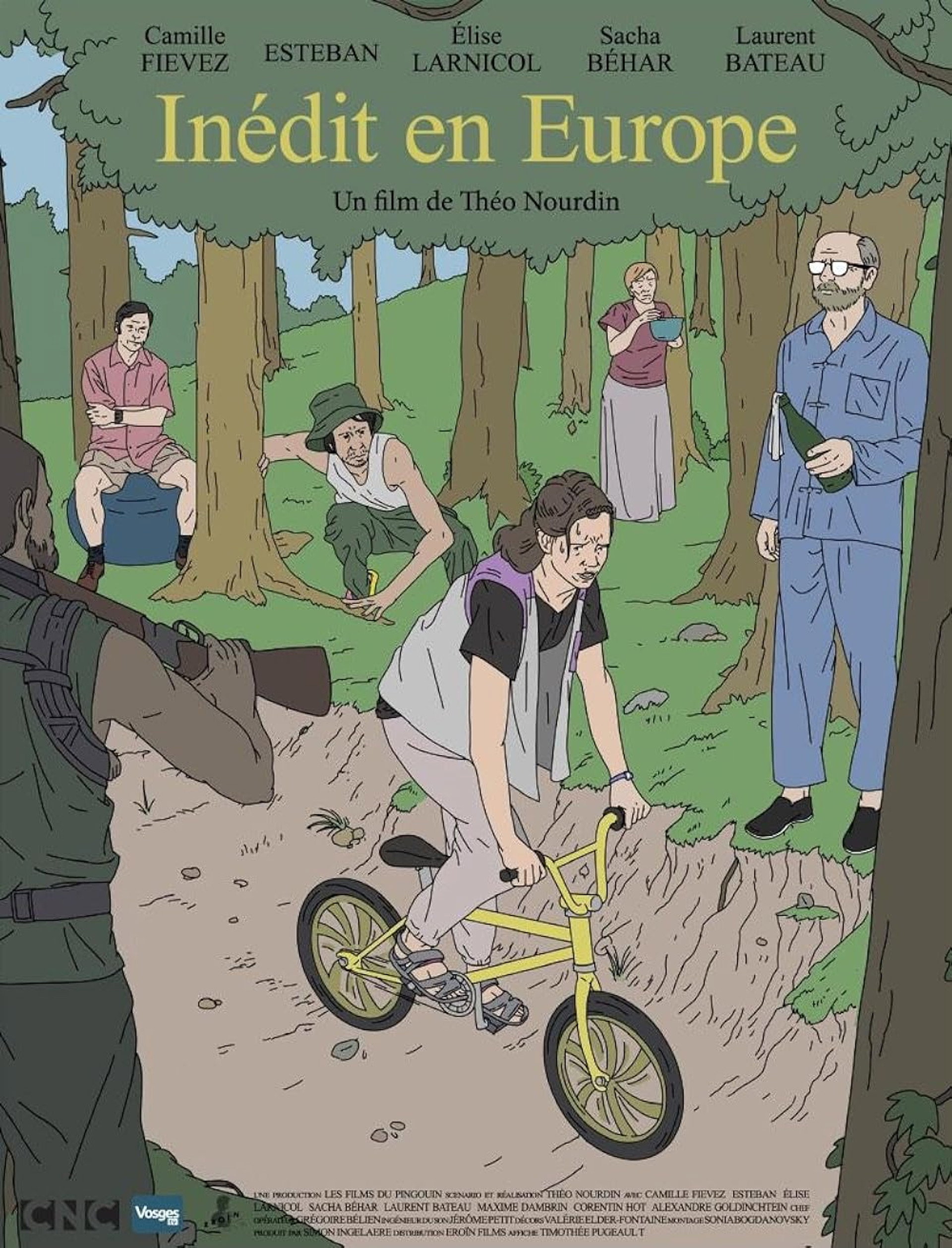 Inédit en Europe