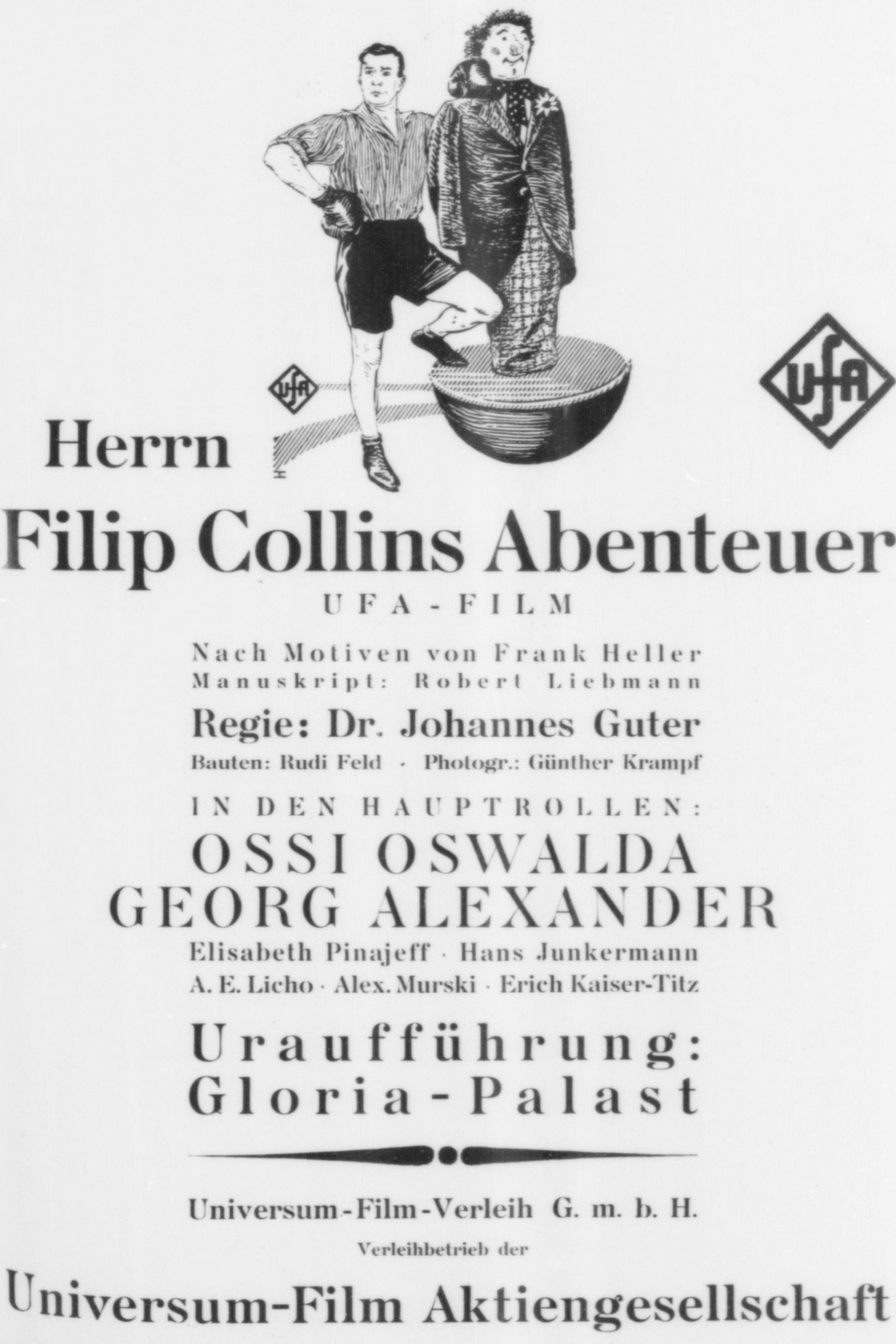 Herrn Filip Collins Abenteuer