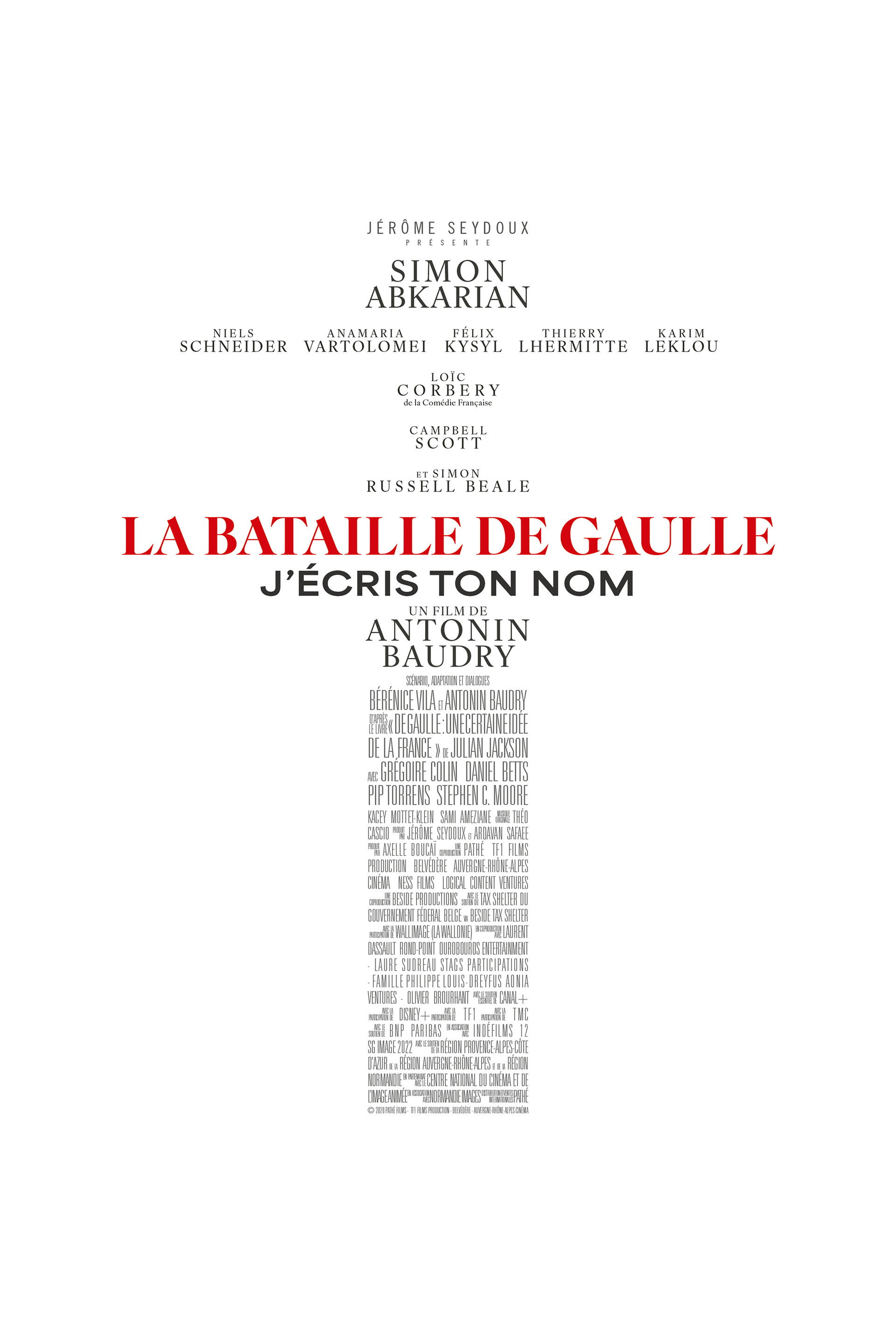 La Bataille de Gaulle : J’écris ton nom