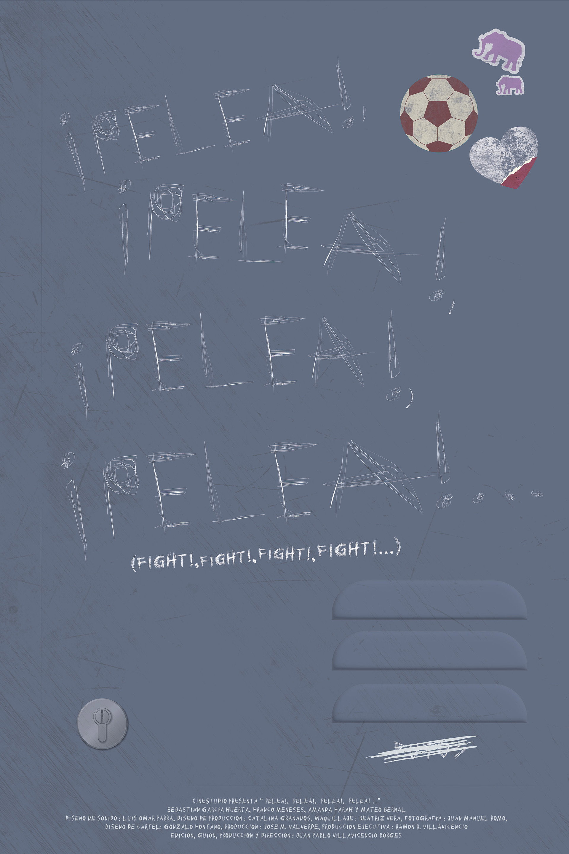 ¡Pelea!, ¡Pelea!, ¡Pelea!, ¡Pelea!...
