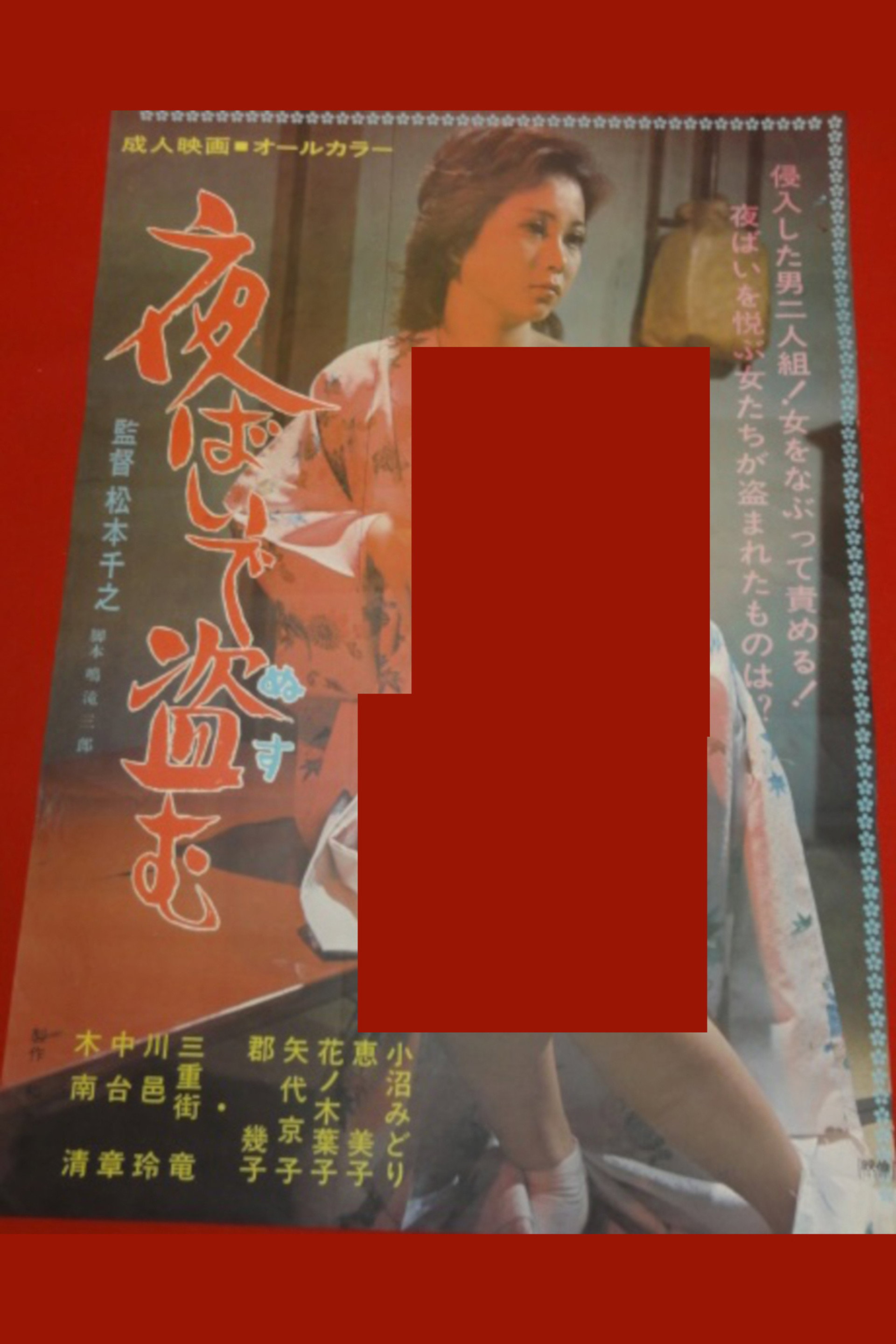 夜ばいで盗む