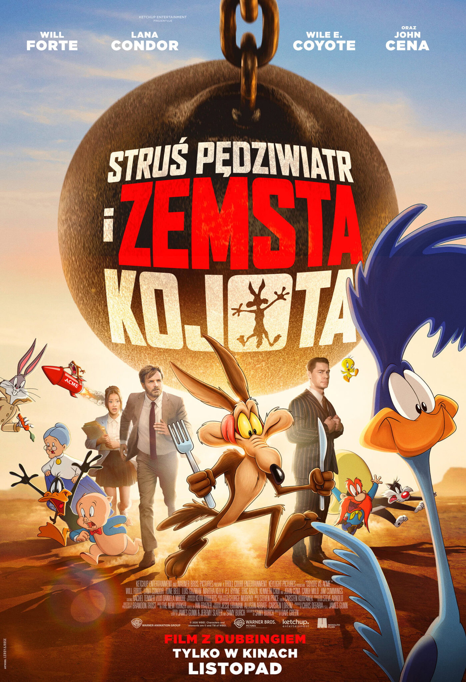 Struś Pędziwiatr i zemsta kojota