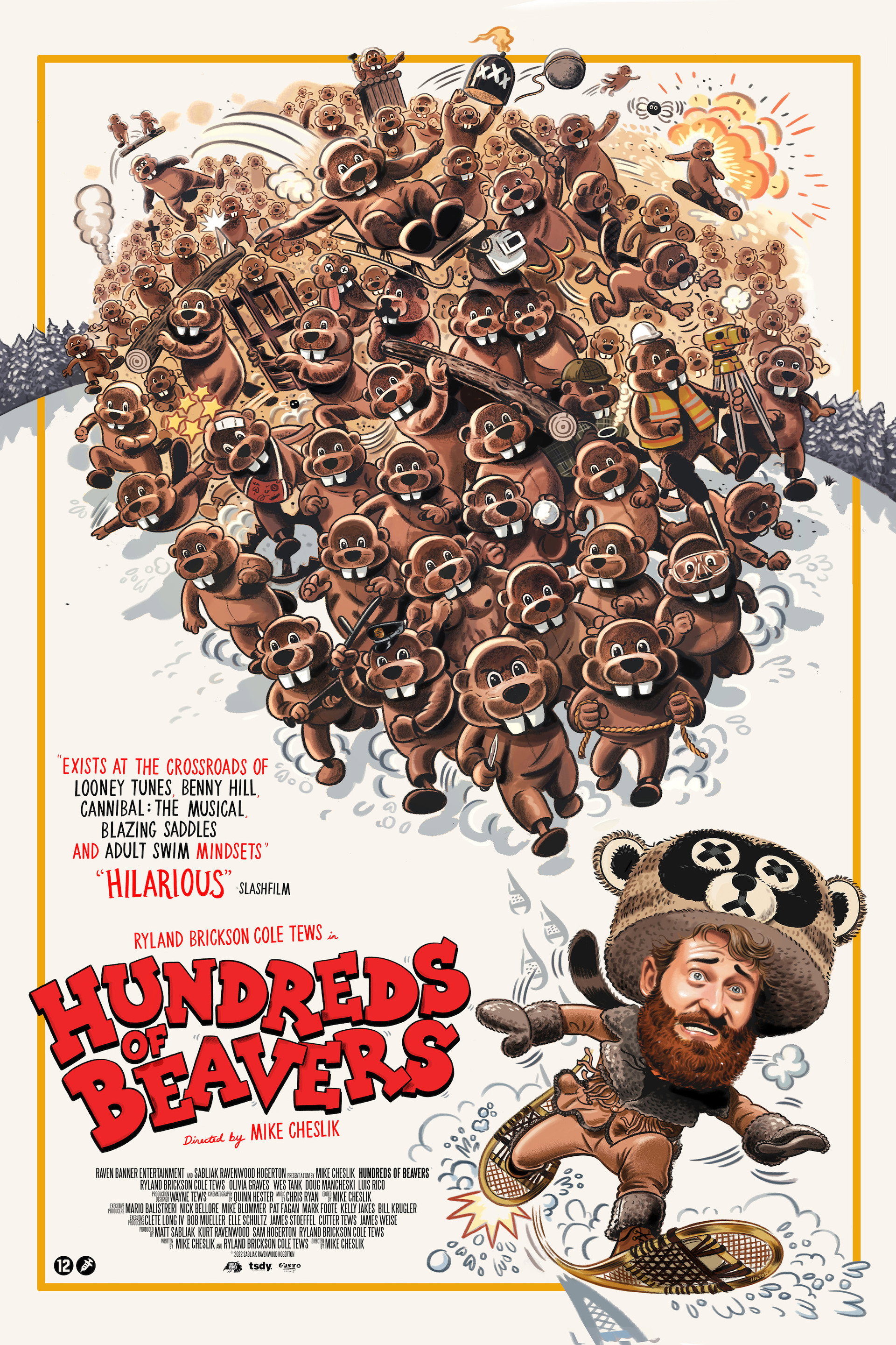 Hundreds of Beavers