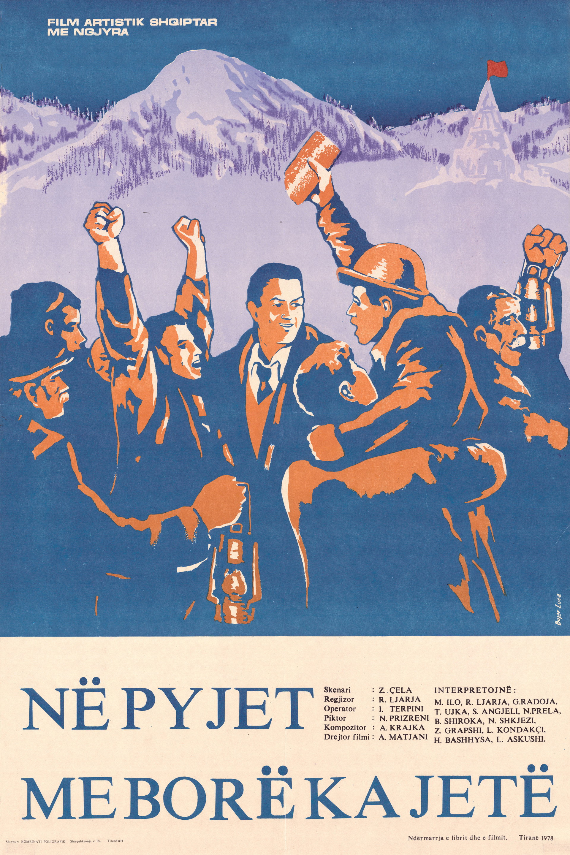 Në pyjet me borë ka jetë