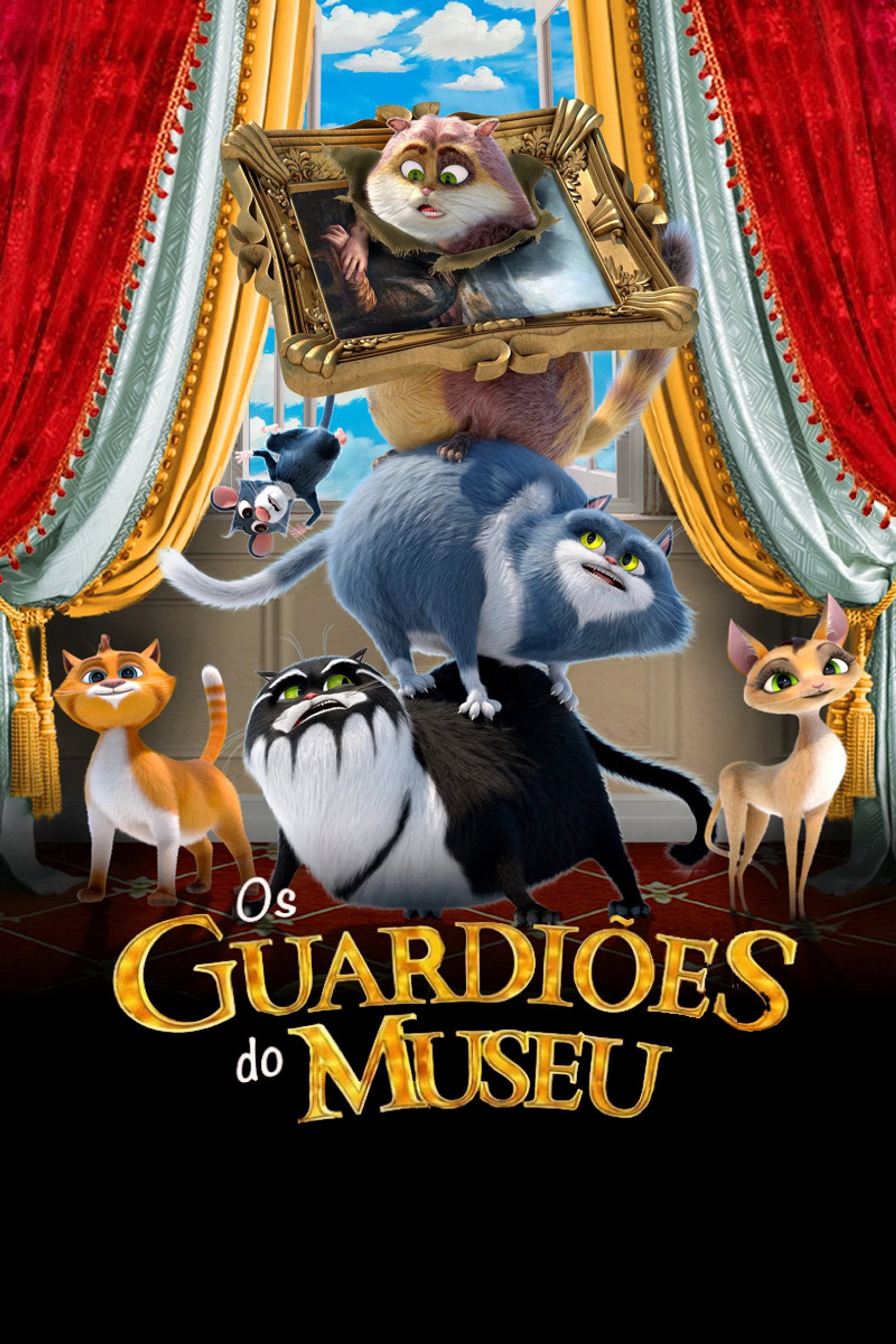 Gatos no Museu