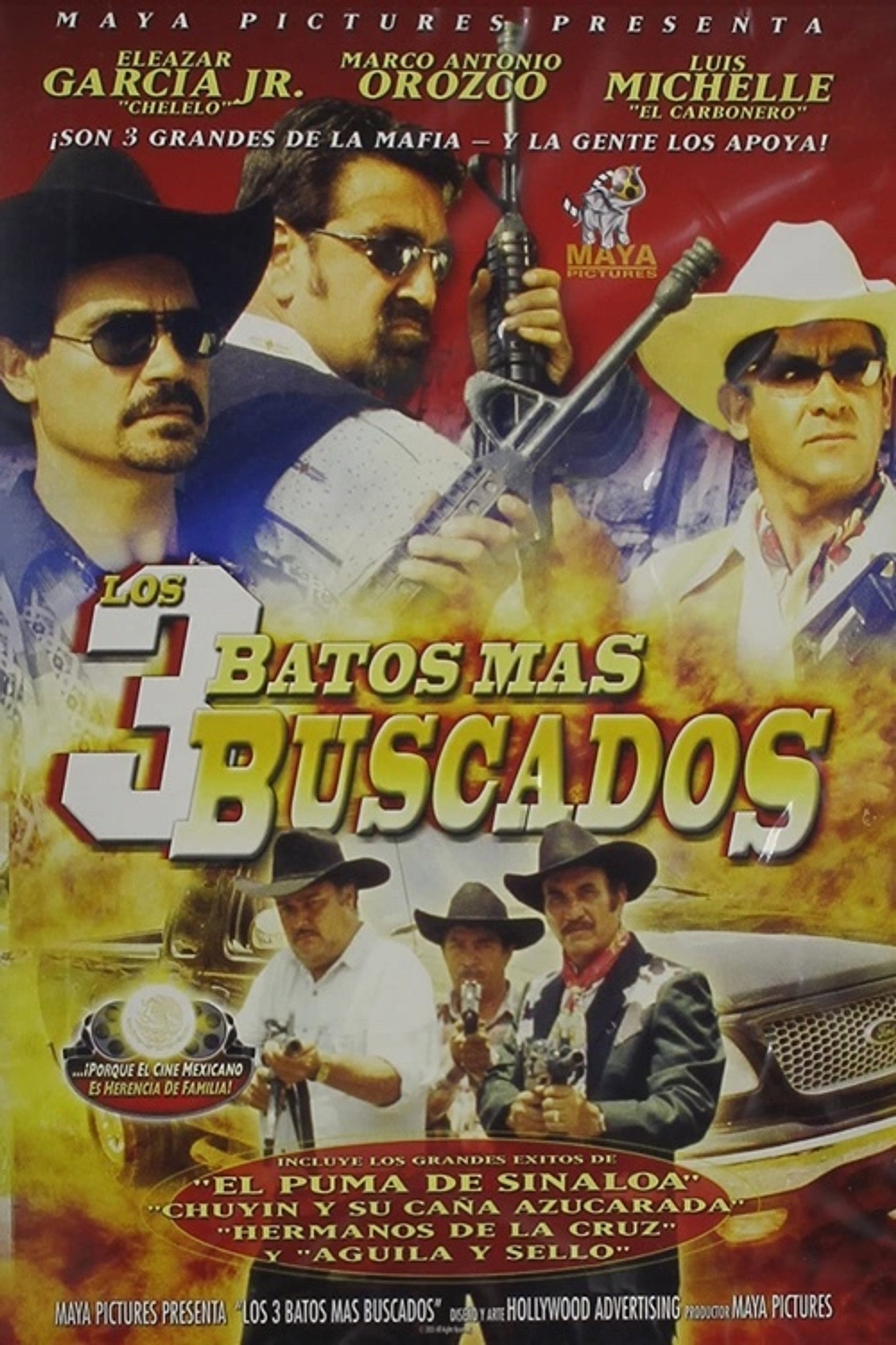 Los tres batos más buscados