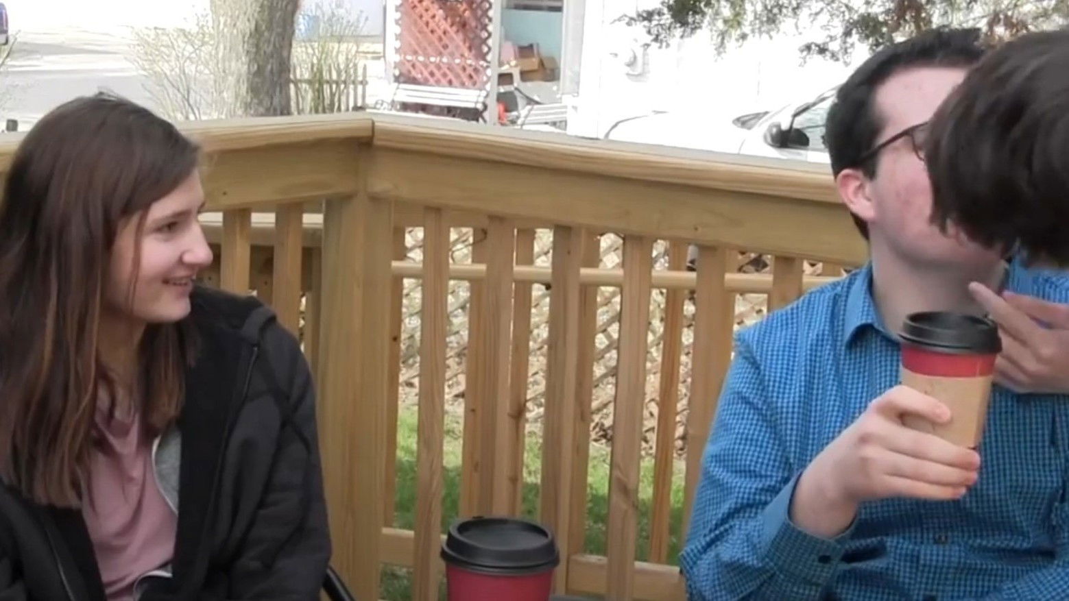 Chillin' at the Bank House Cafe