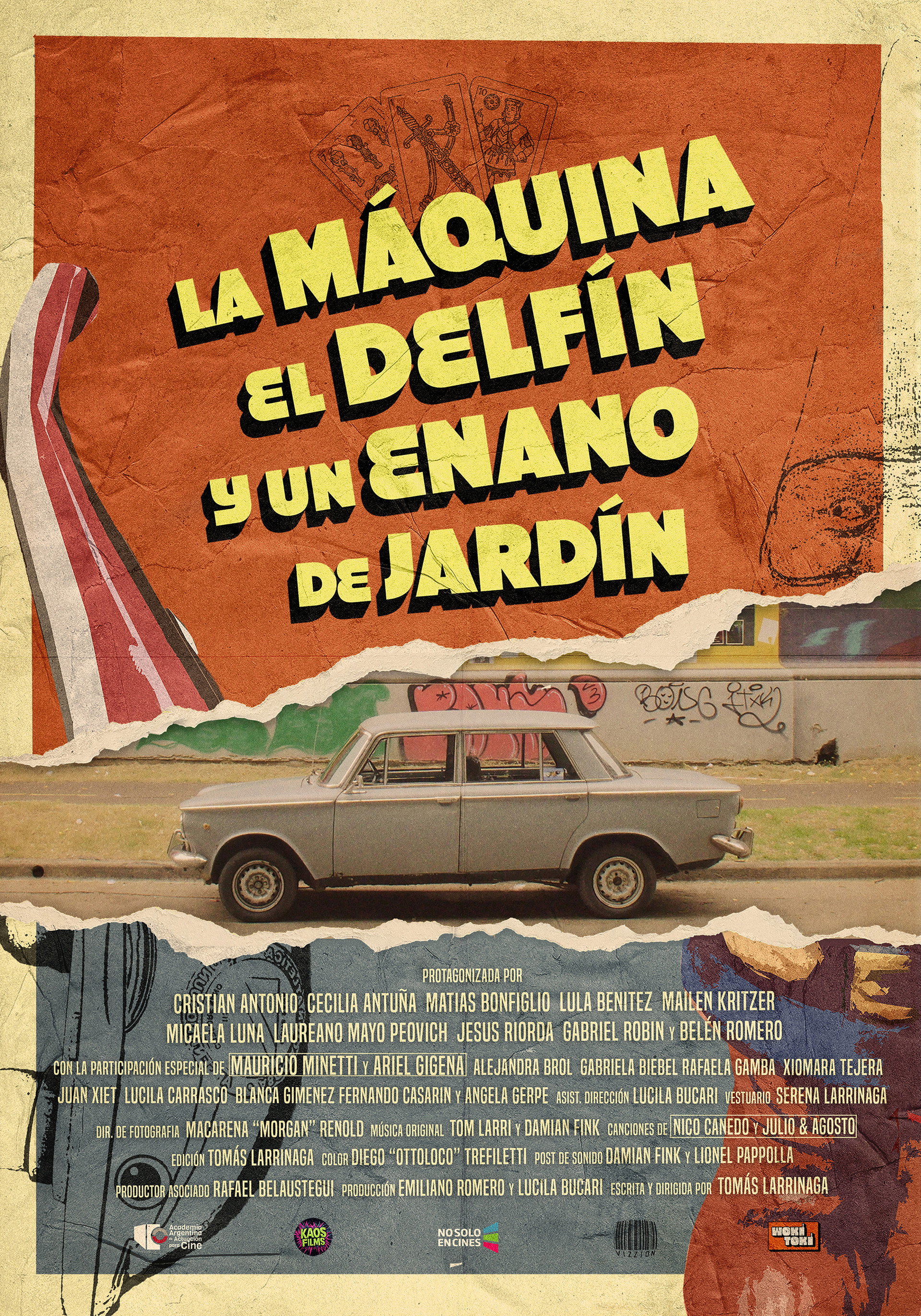 La máquina, el delfín y un enano de jardín
