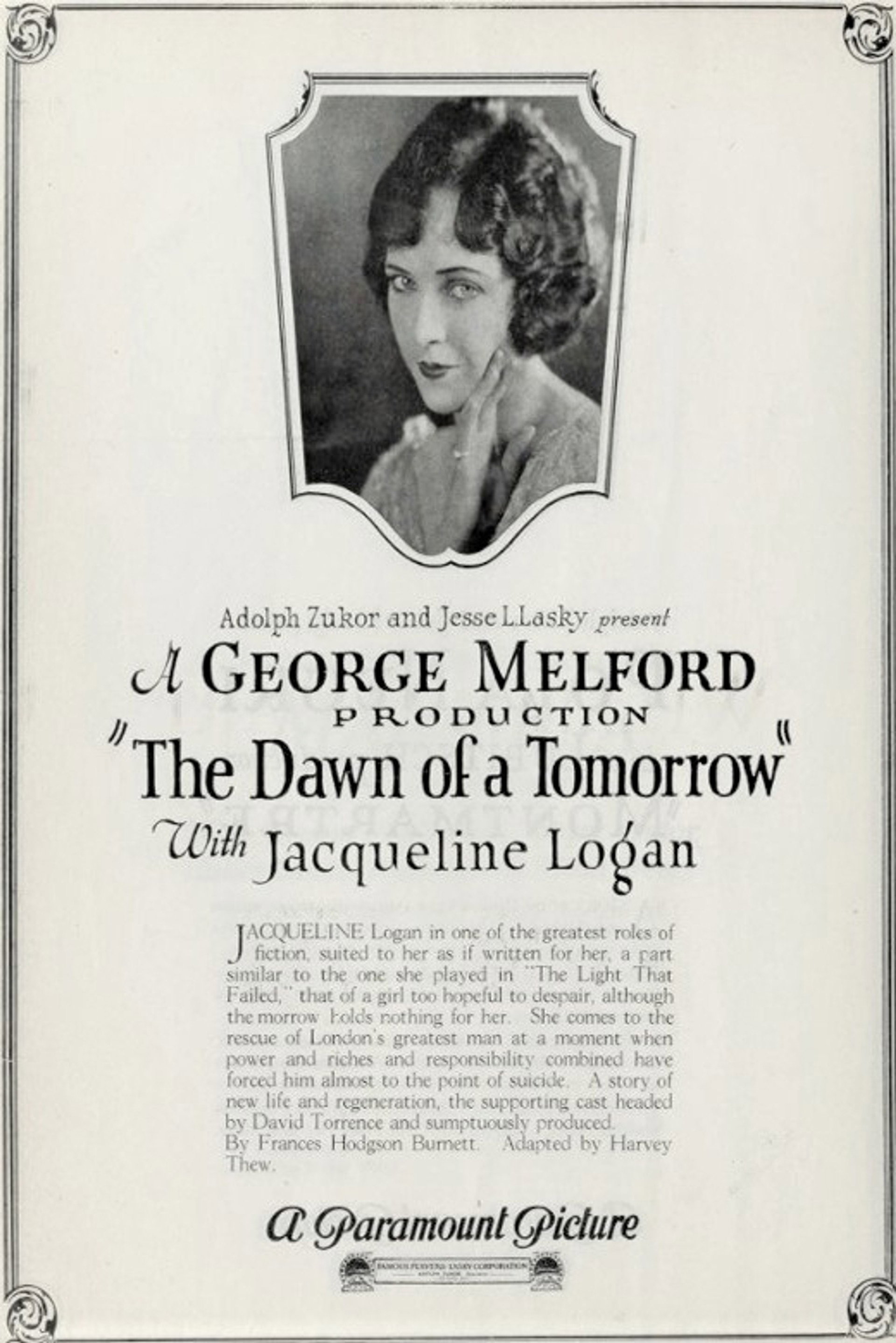 The Dawn of a Tomorrow