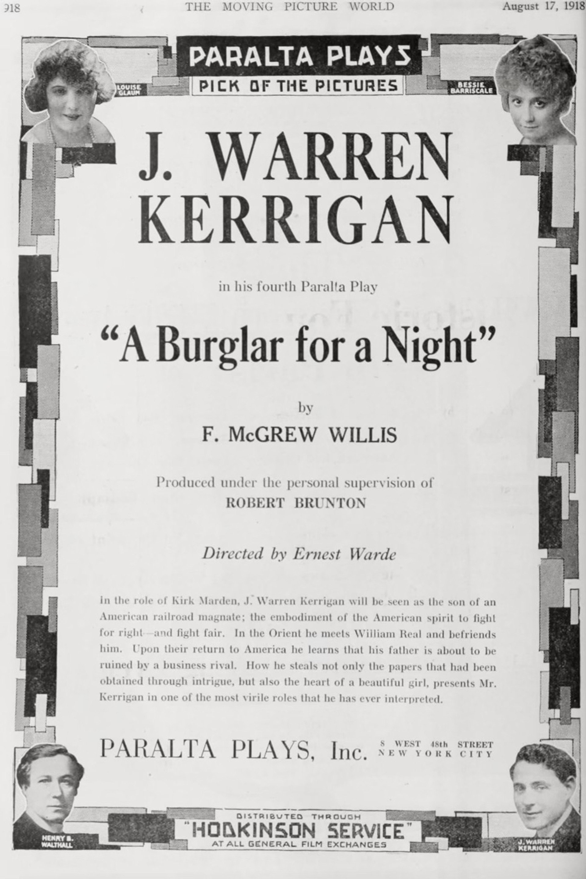 A Burglar for a Night