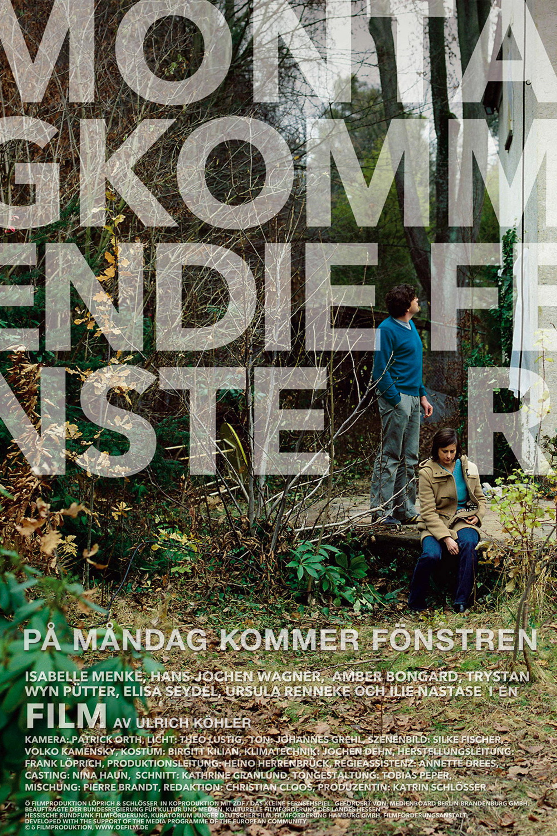 På måndag kommer fönstren