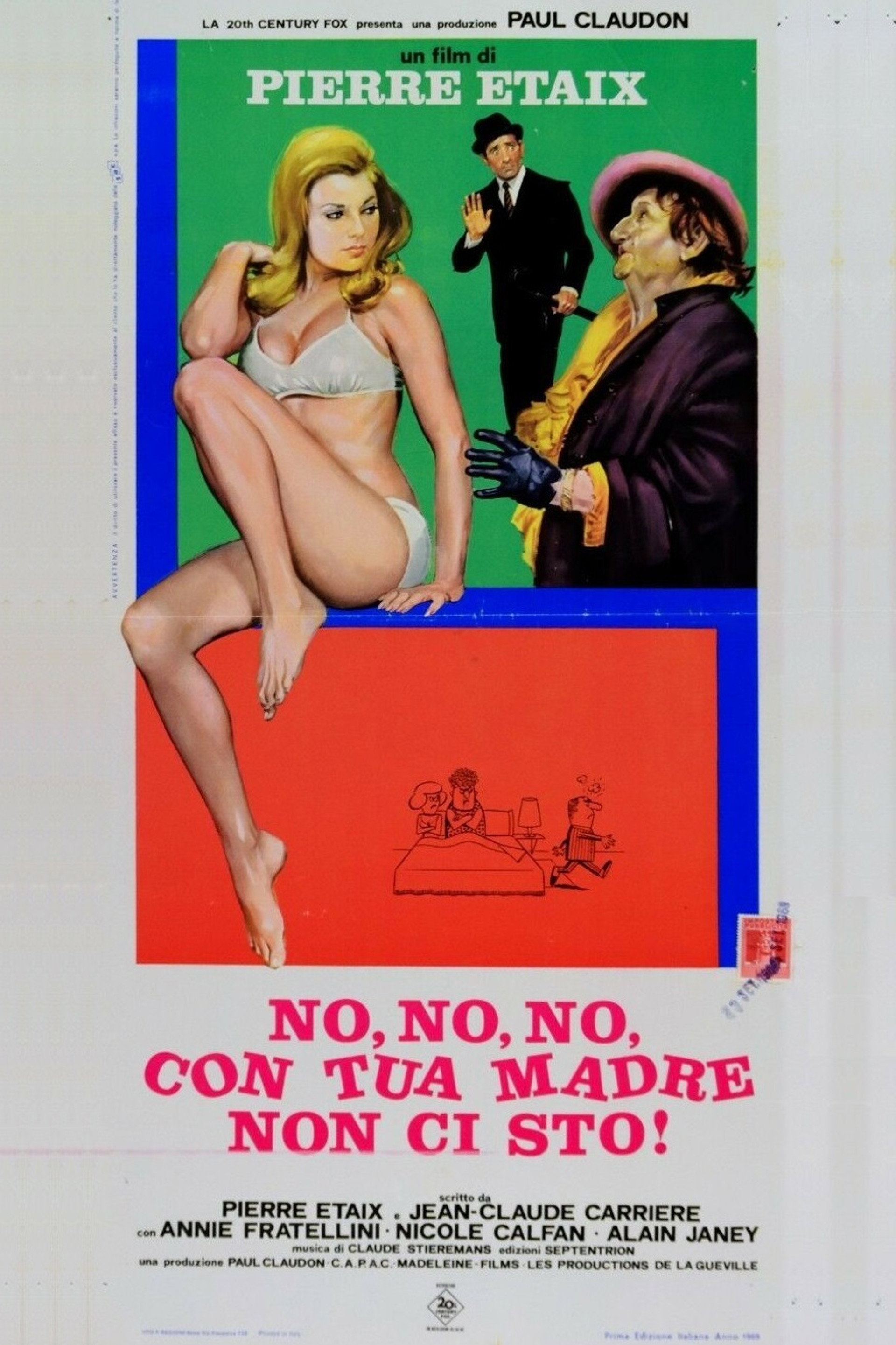 No, no, no, con tua madre non ci sto!