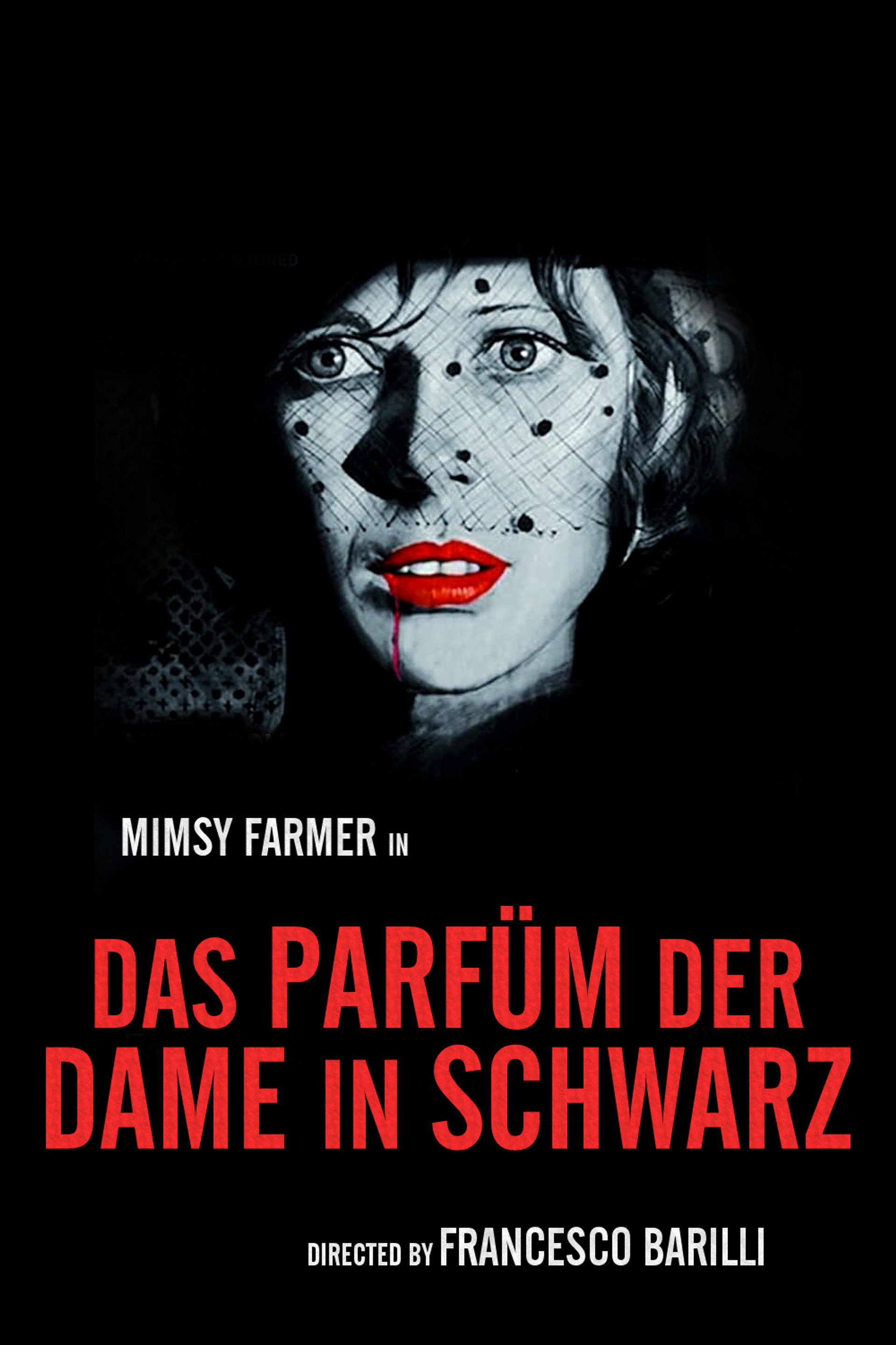 Das Parfüm der Dame in Schwarz