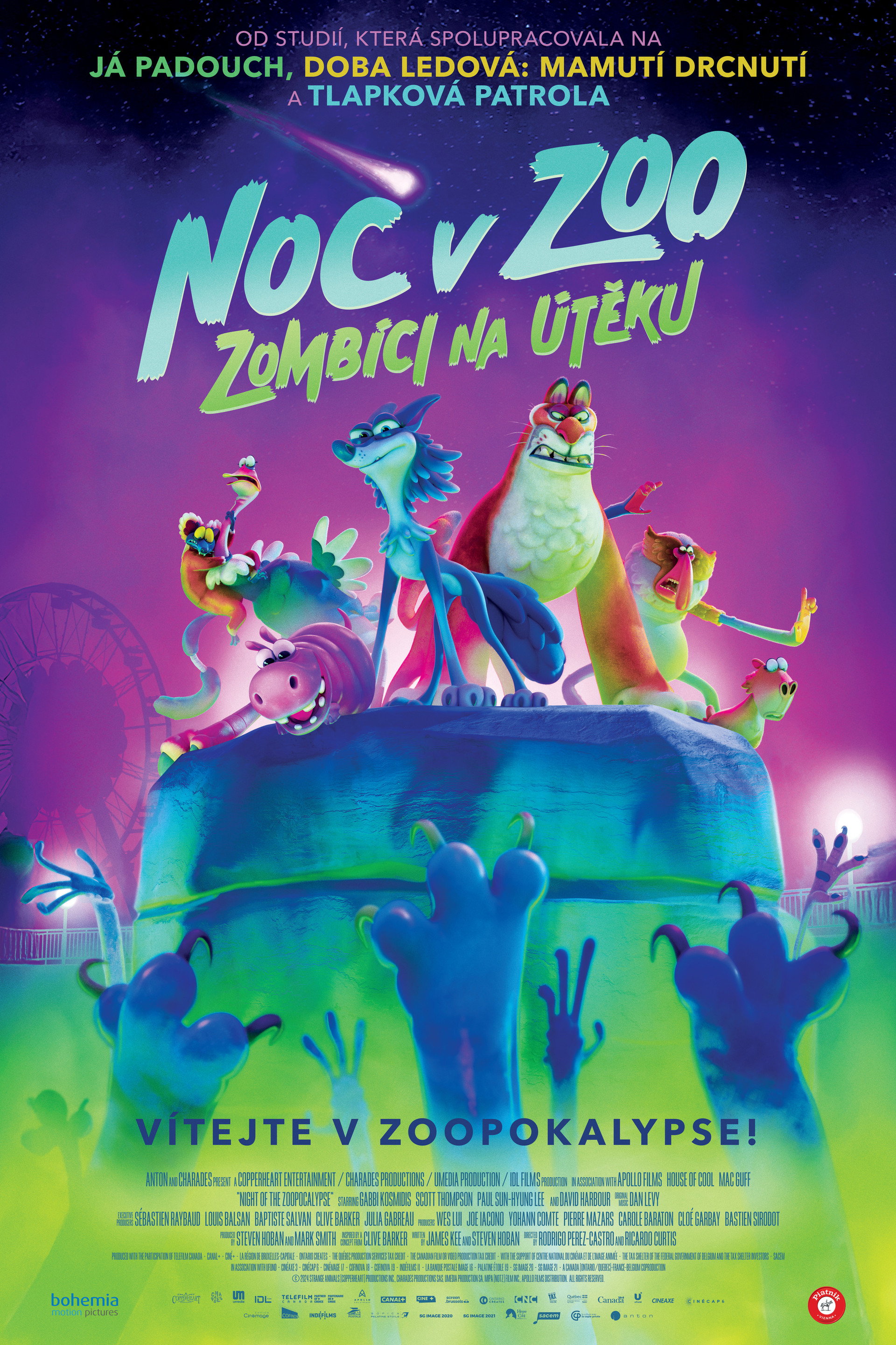Noc v ZOO: Zombíci na útěku